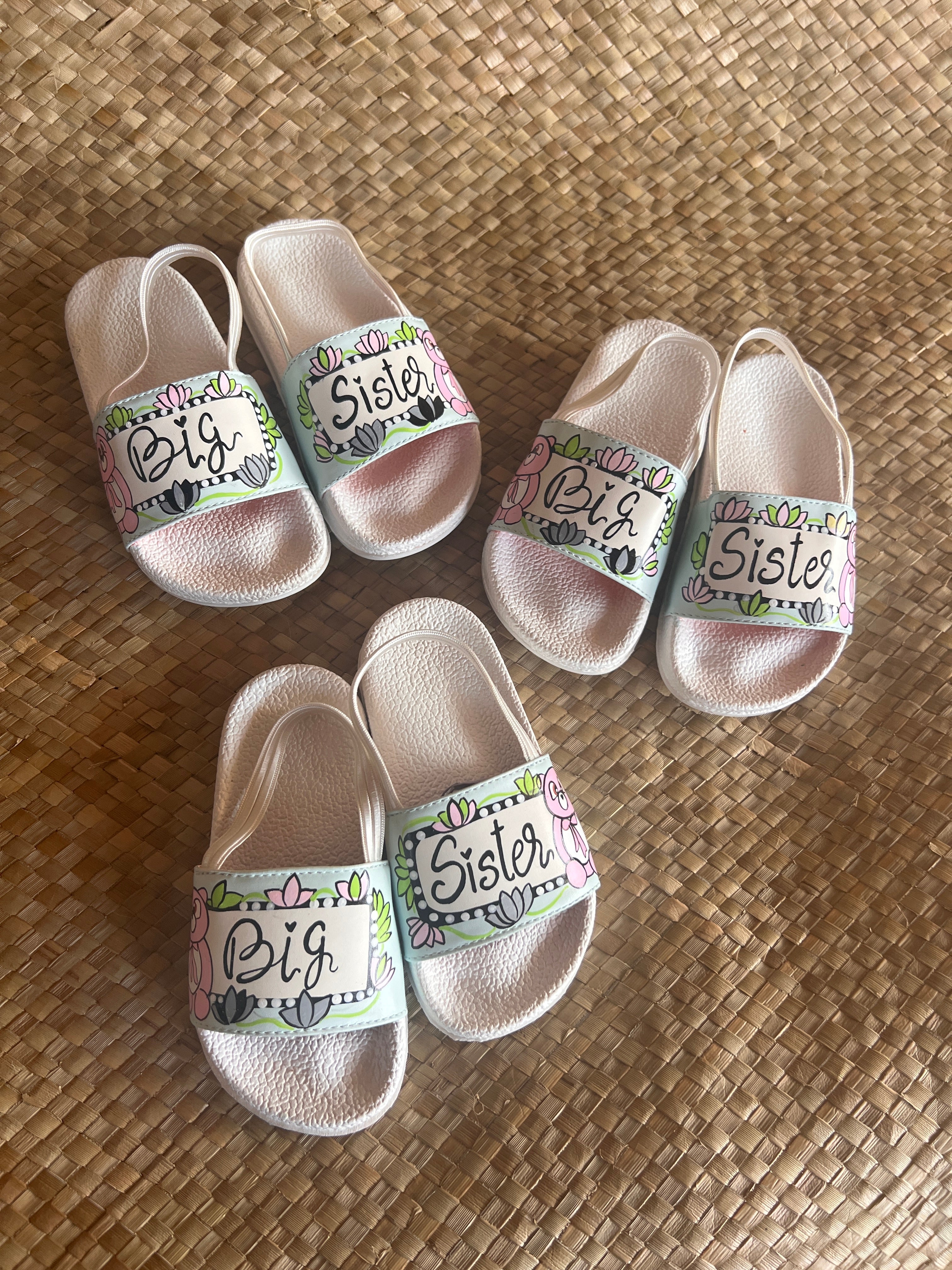 Big sister - big brother set of 4 slides