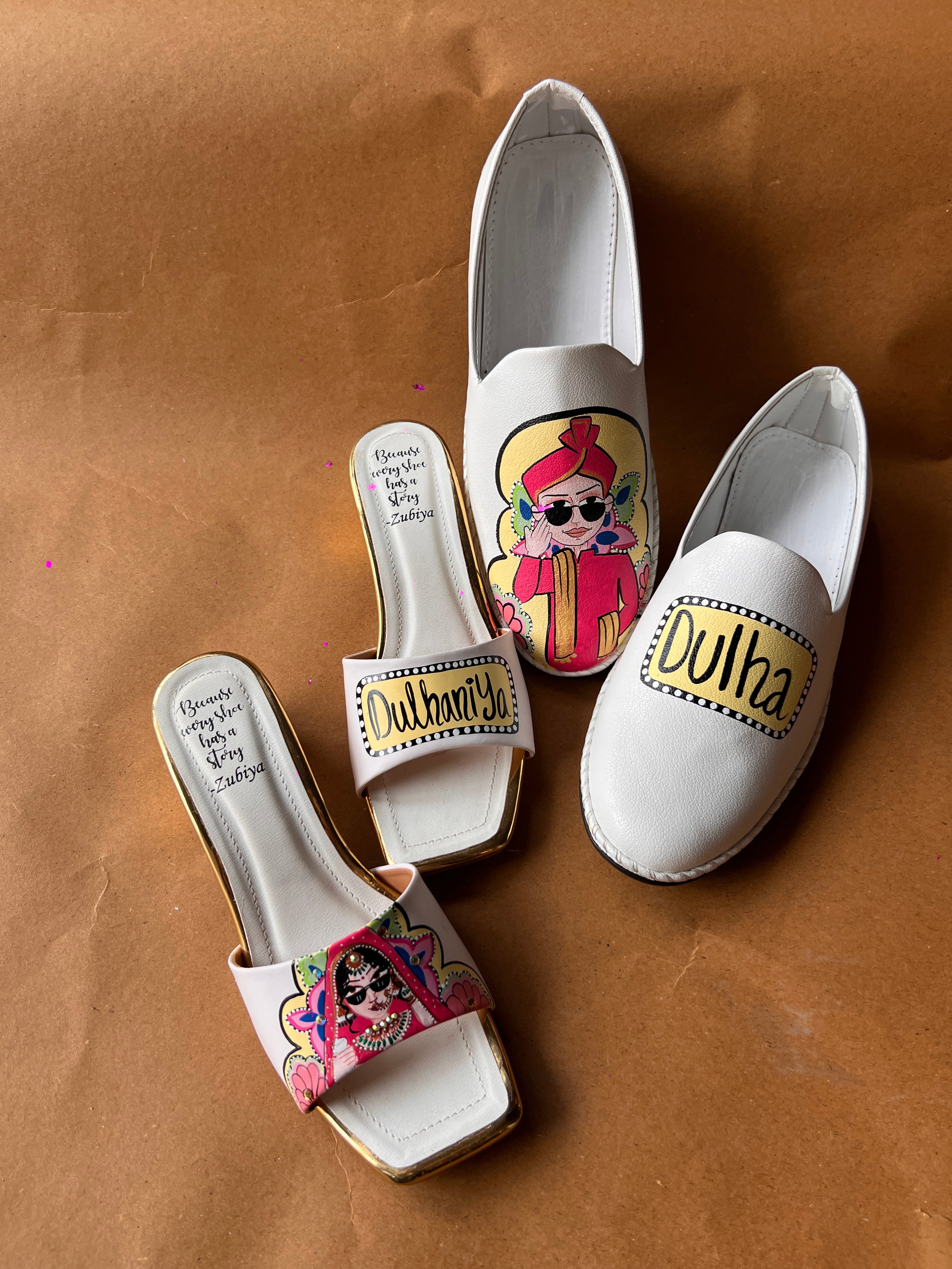 White pink swag couple combo