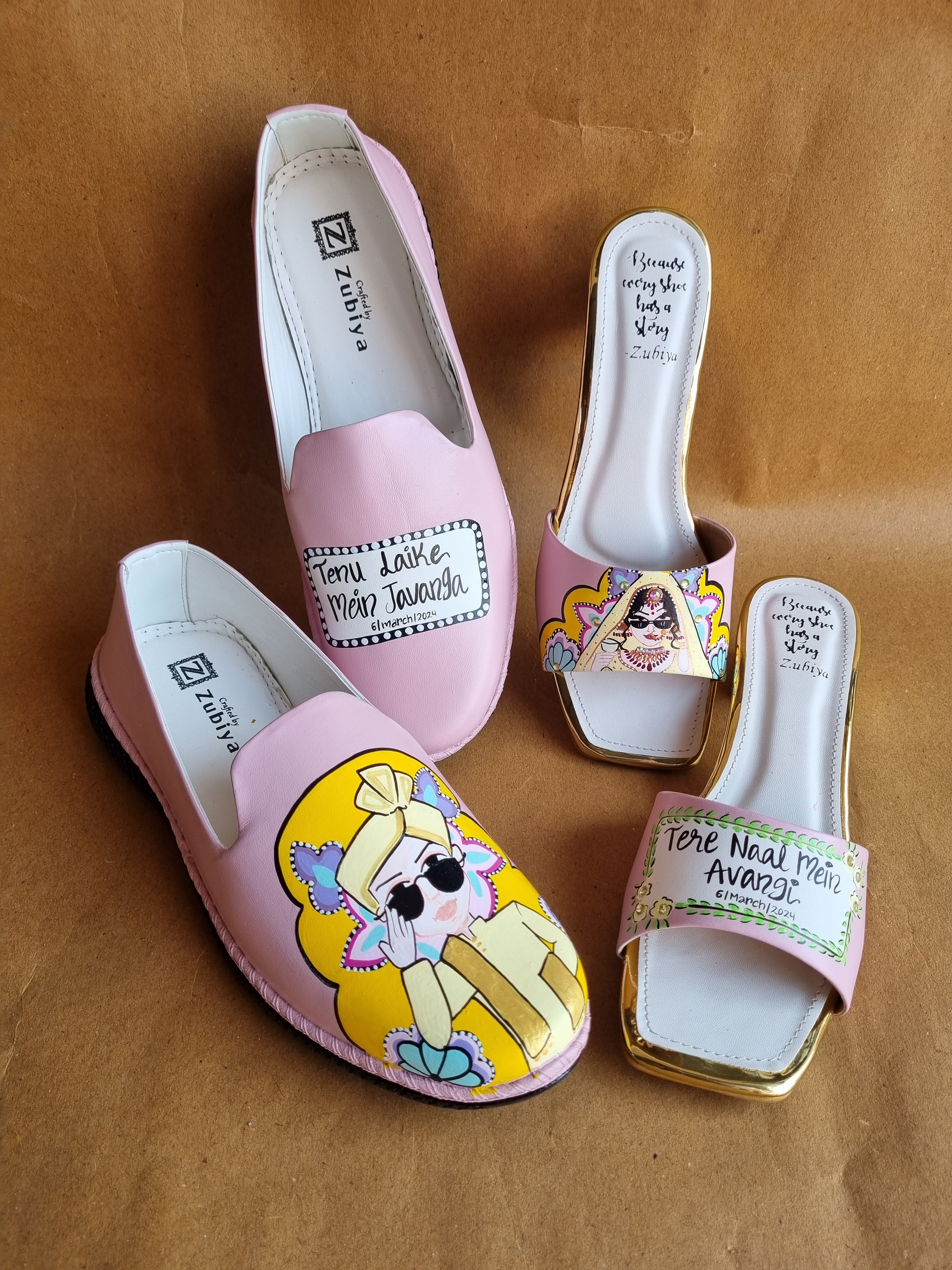 Pastel pink swag couple combo