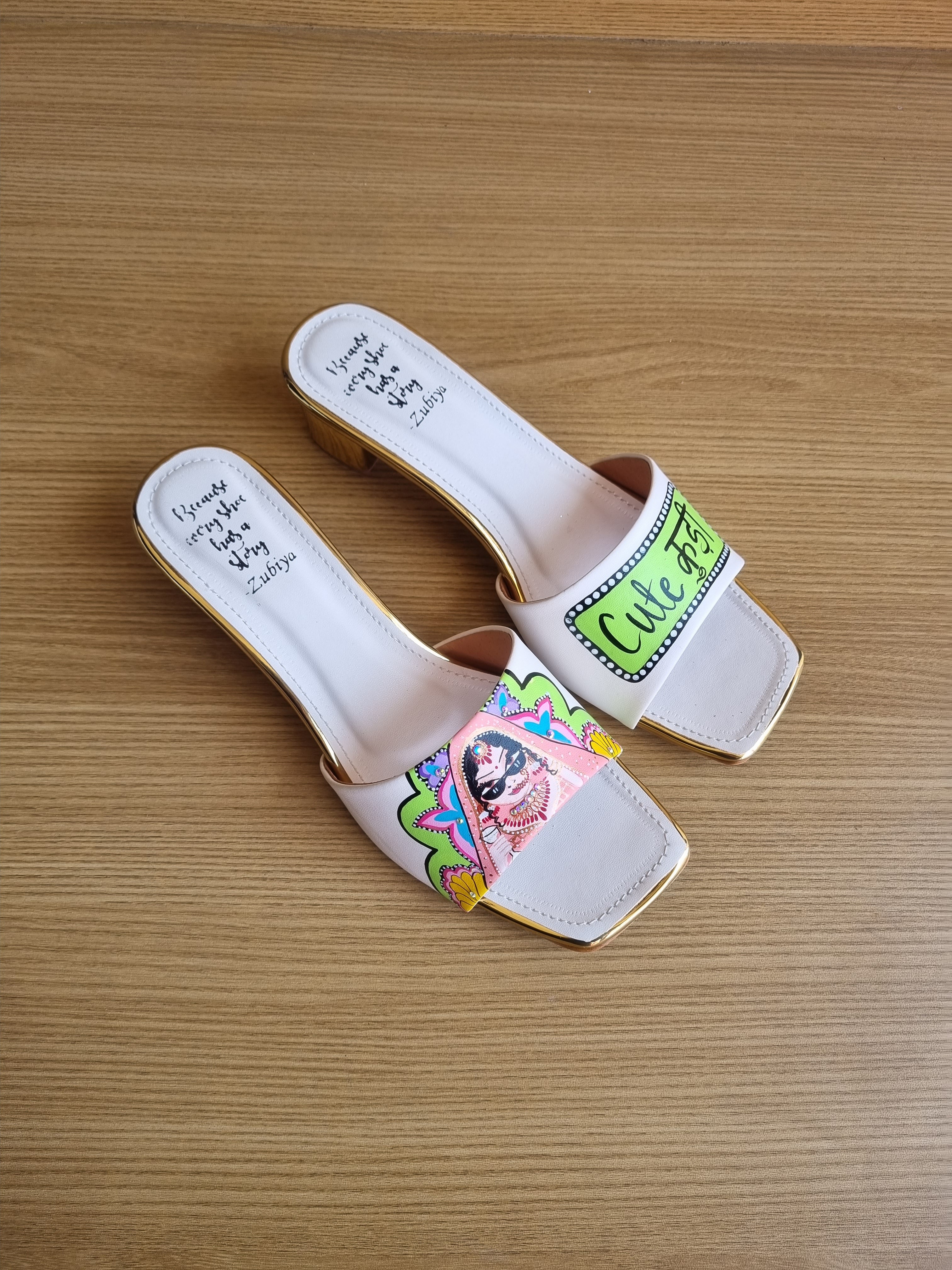 Lime green-white swag couple combo