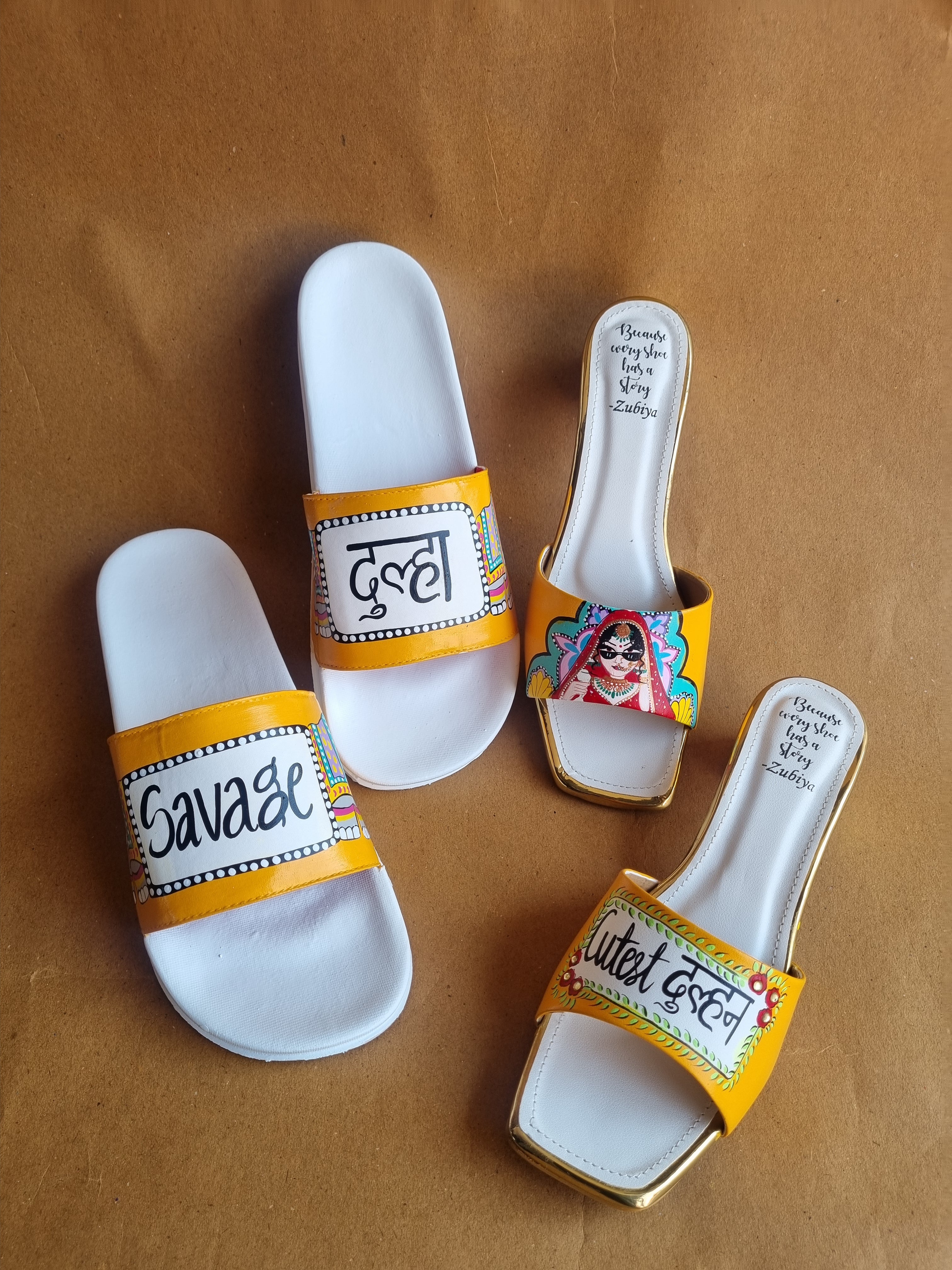 Savage- cutest couple orangish yellow combo