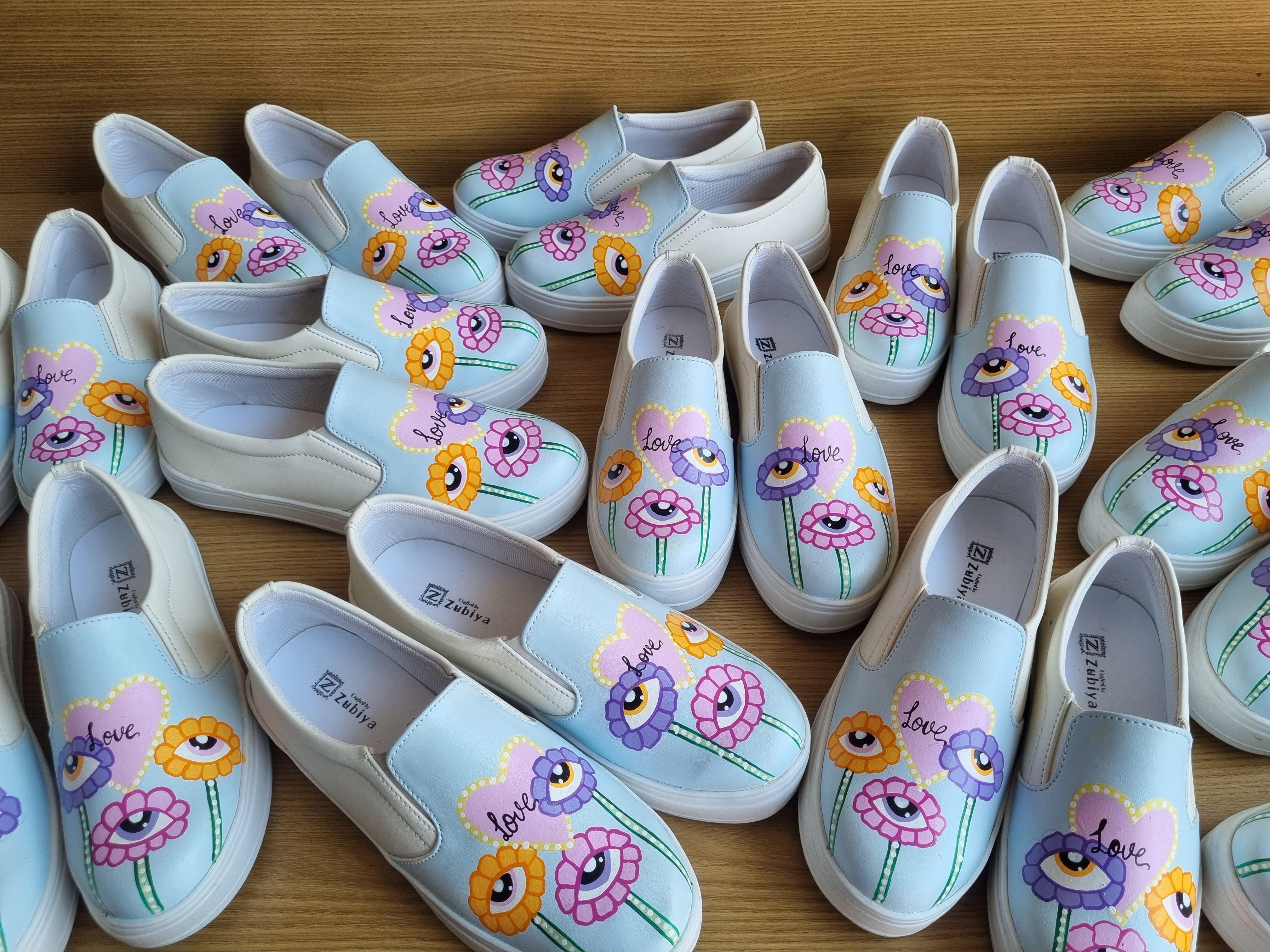 Nazar battu Slip-ons