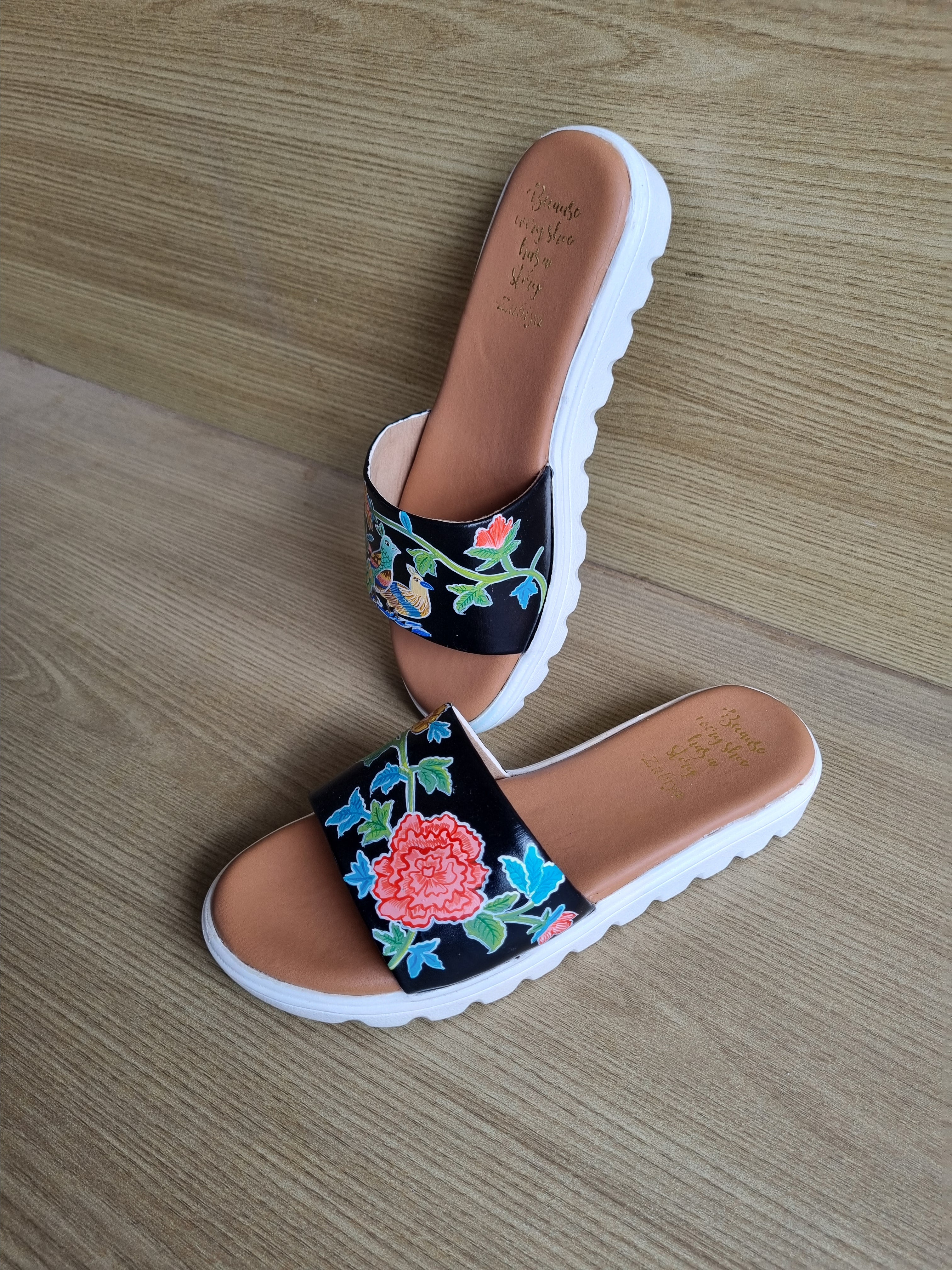Black botanica slides