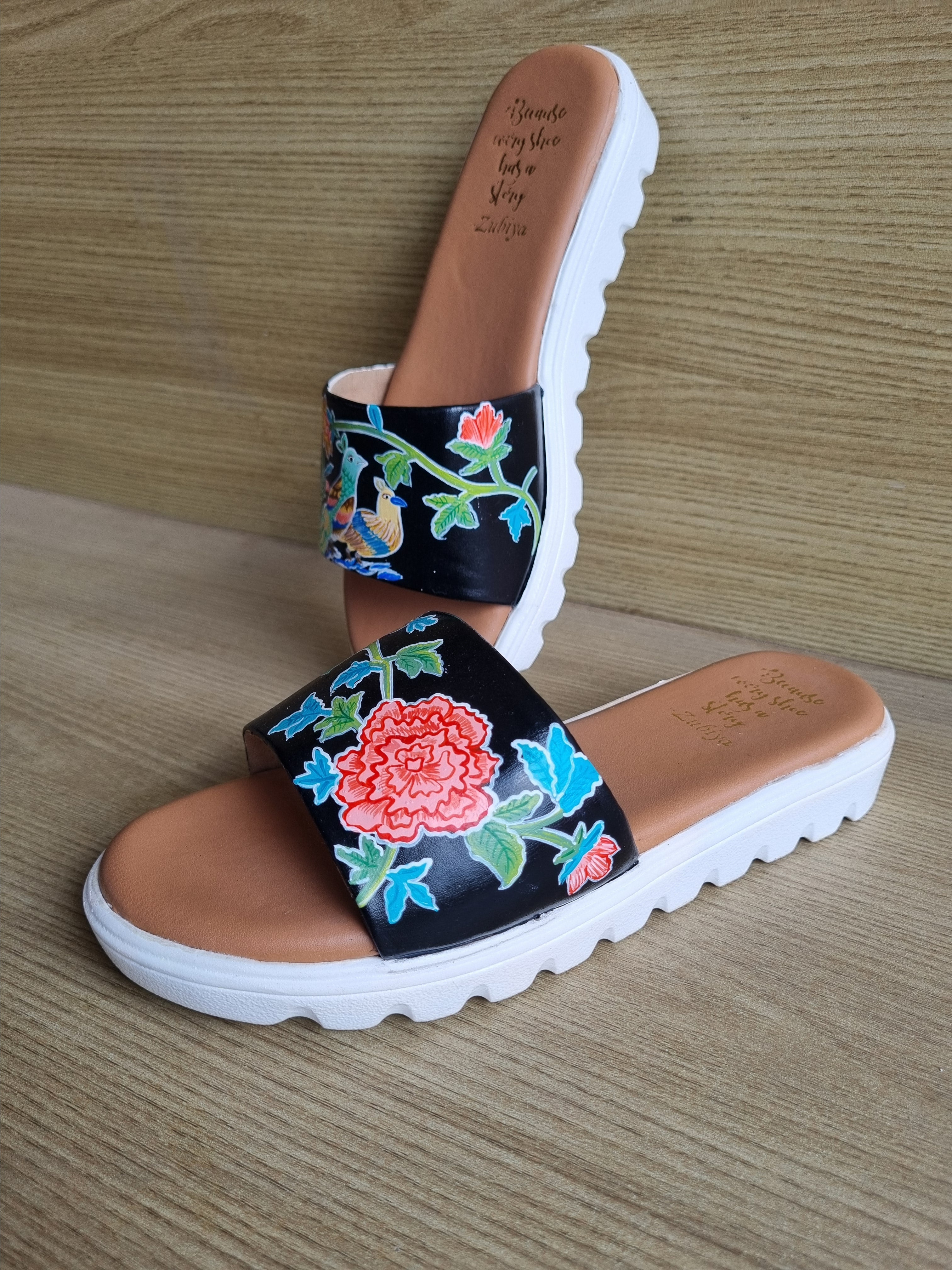 Black botanica slides