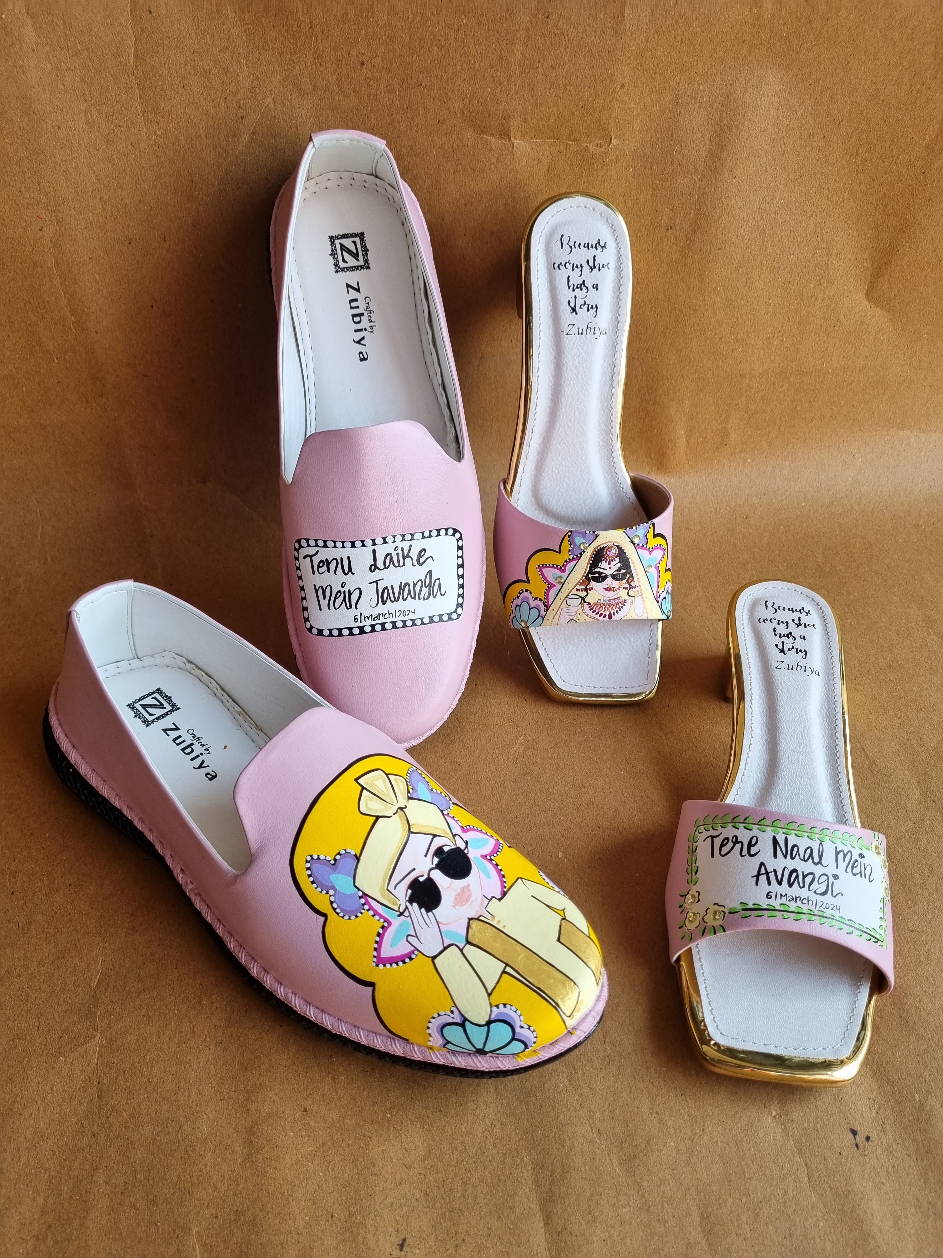 Pastel pink swag couple combo