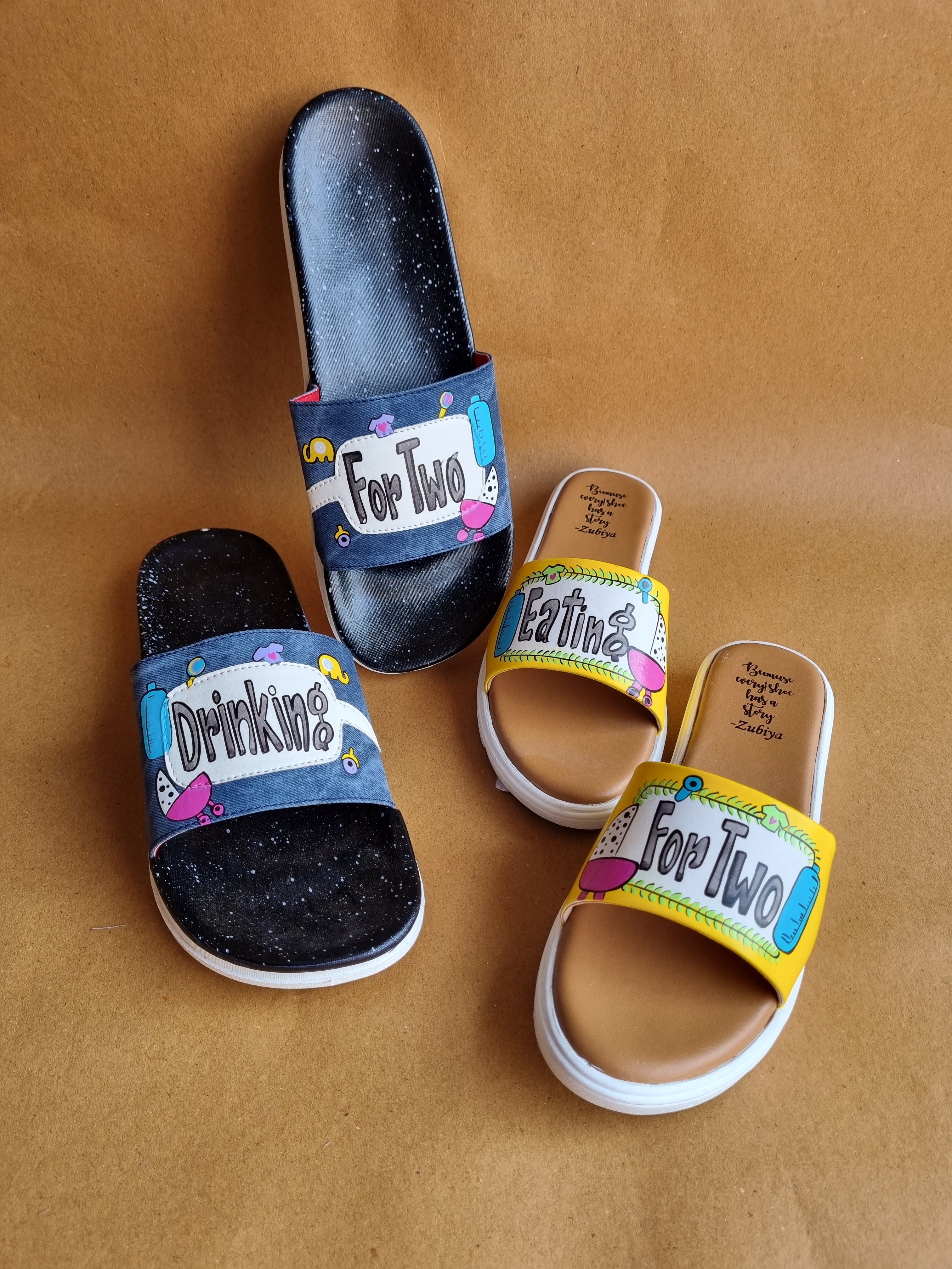 Eating for two -Drinking for two couple combo