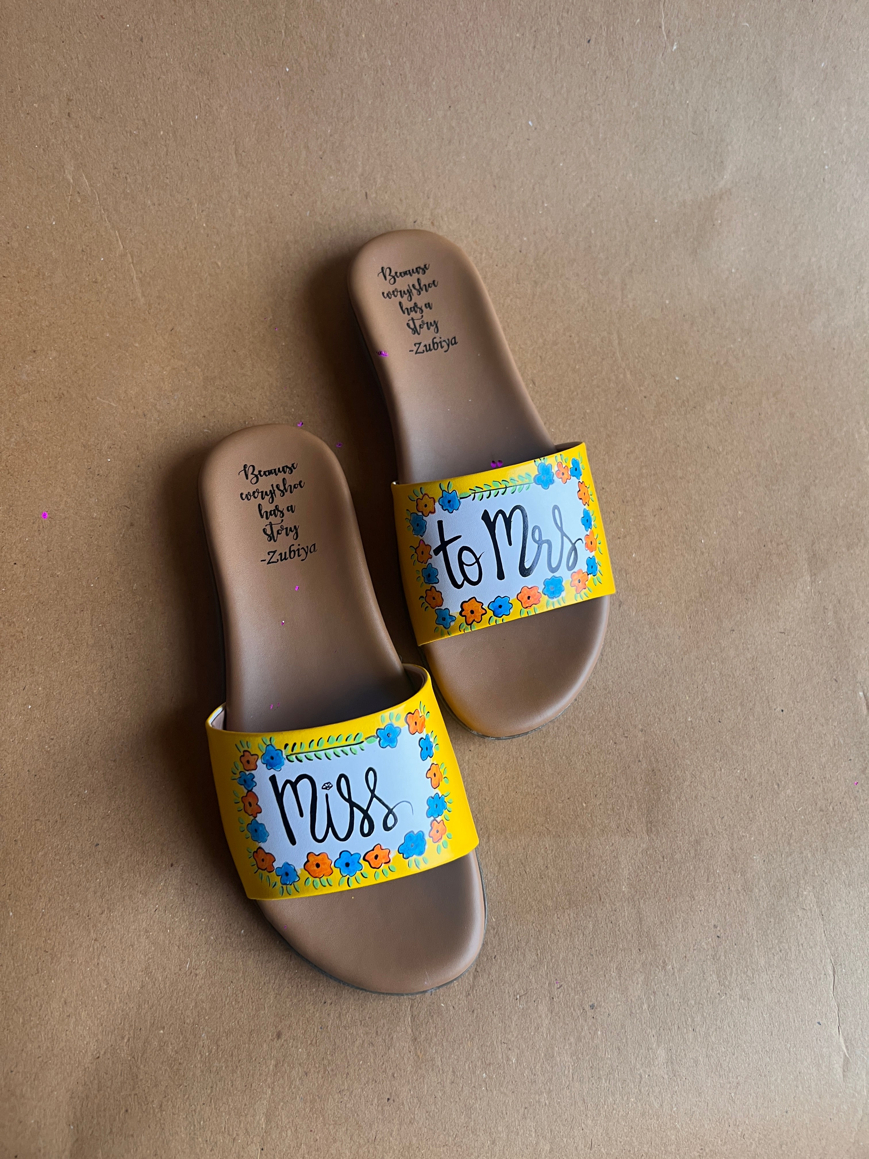 Miss To Mrs ( Yellow New Cushion Sole)