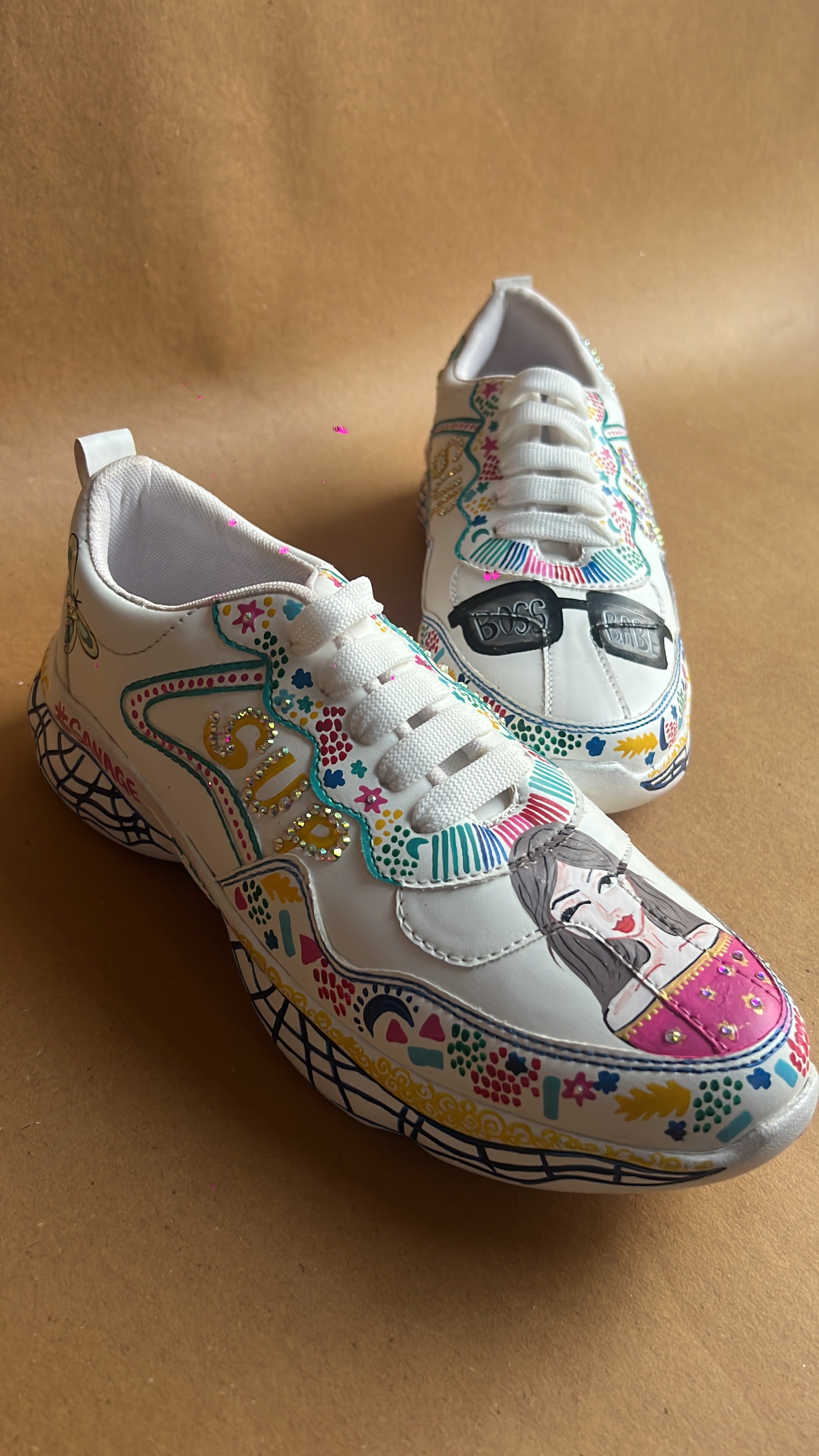 Swagger bride sneakers