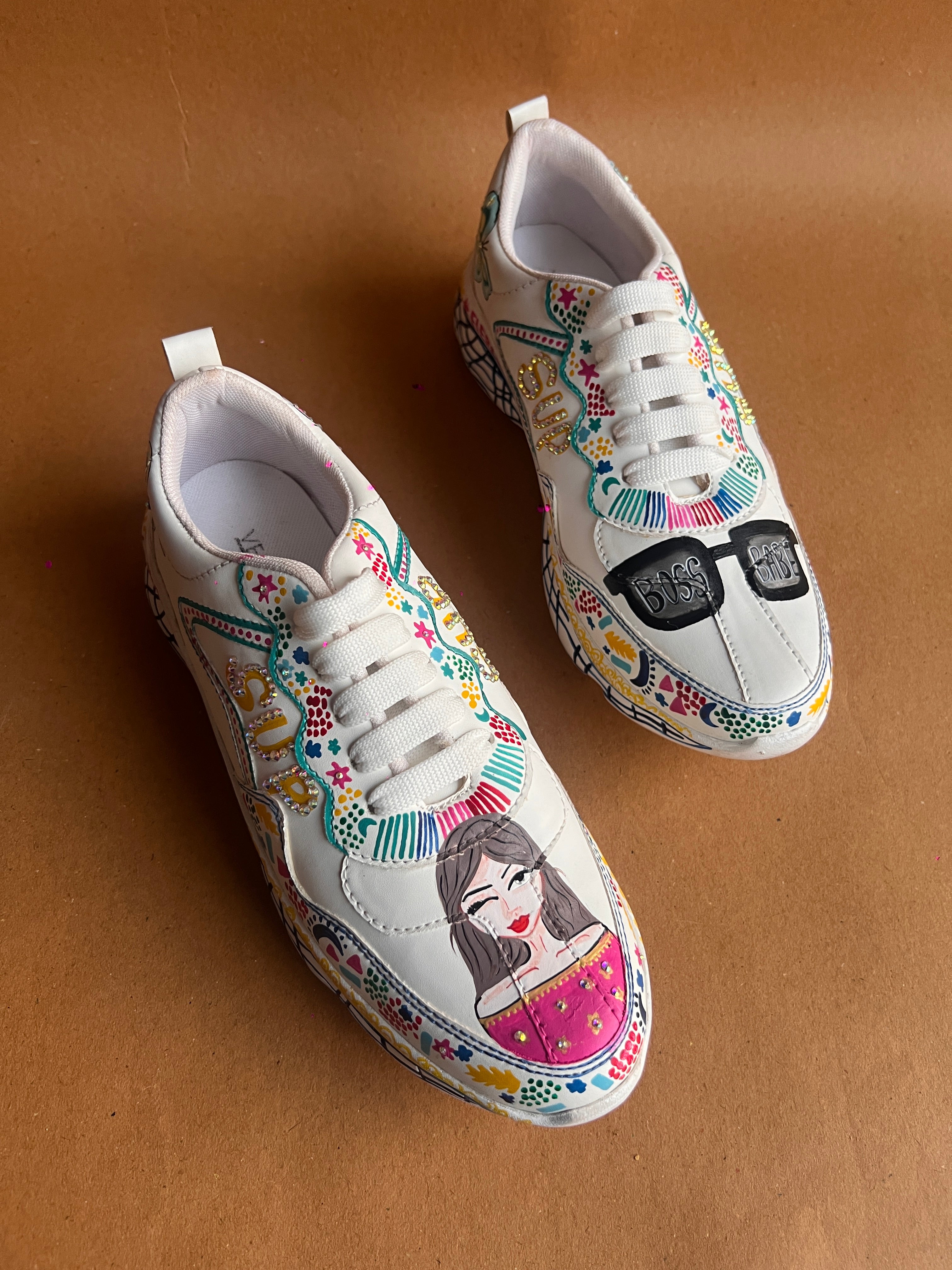 Swagger bride sneakers