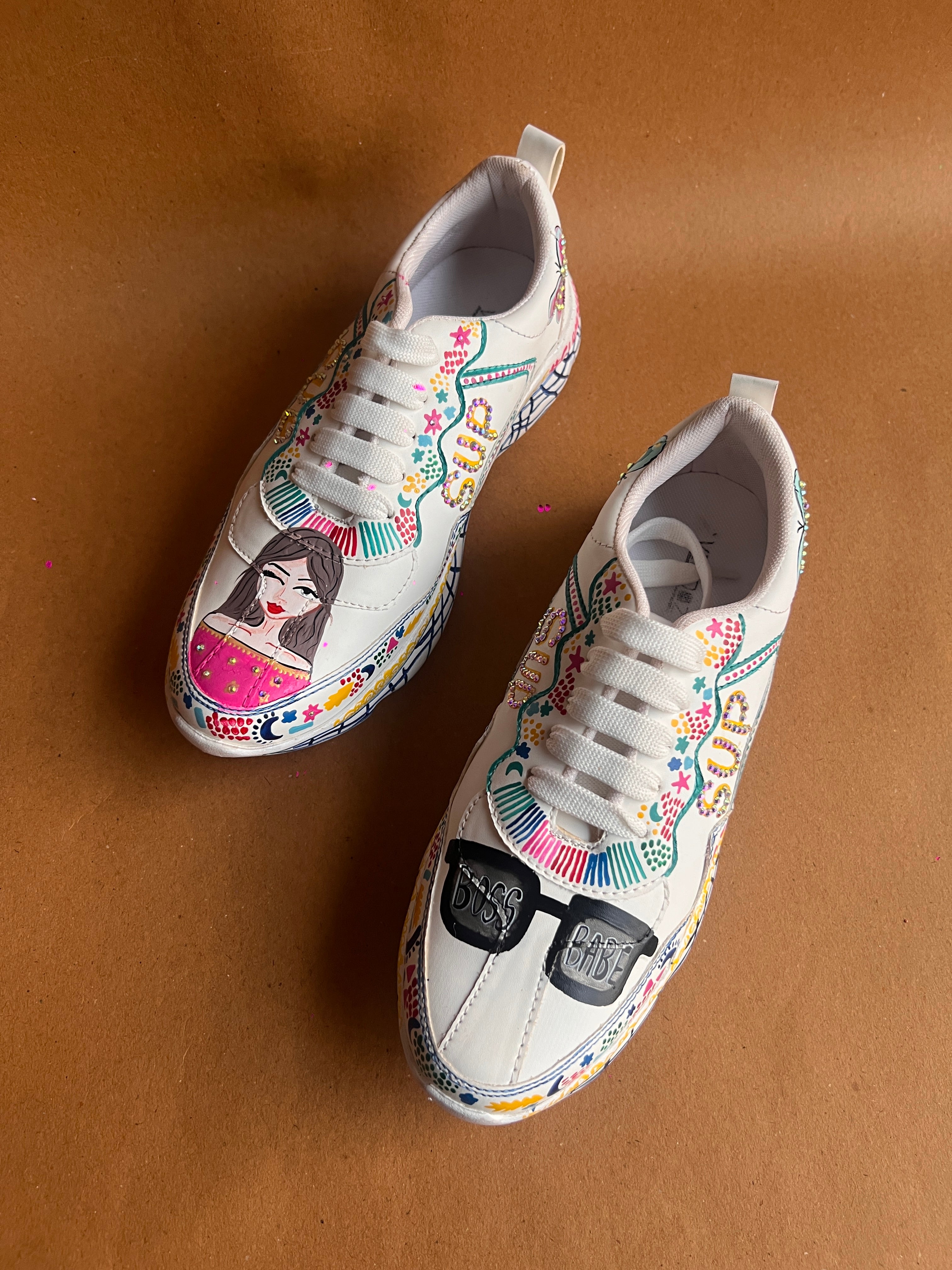 Swagger bride sneakers