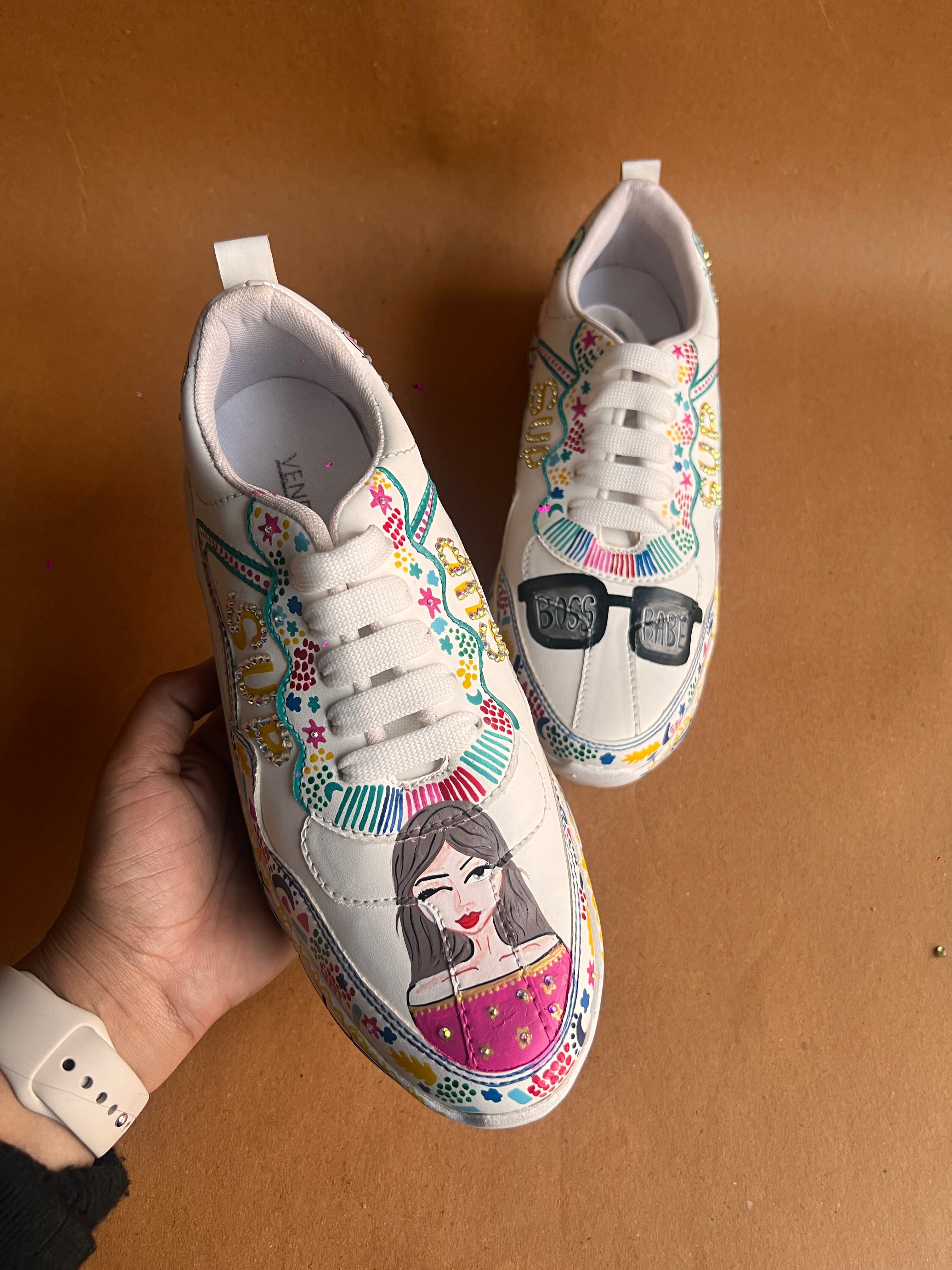 Swagger bride sneakers