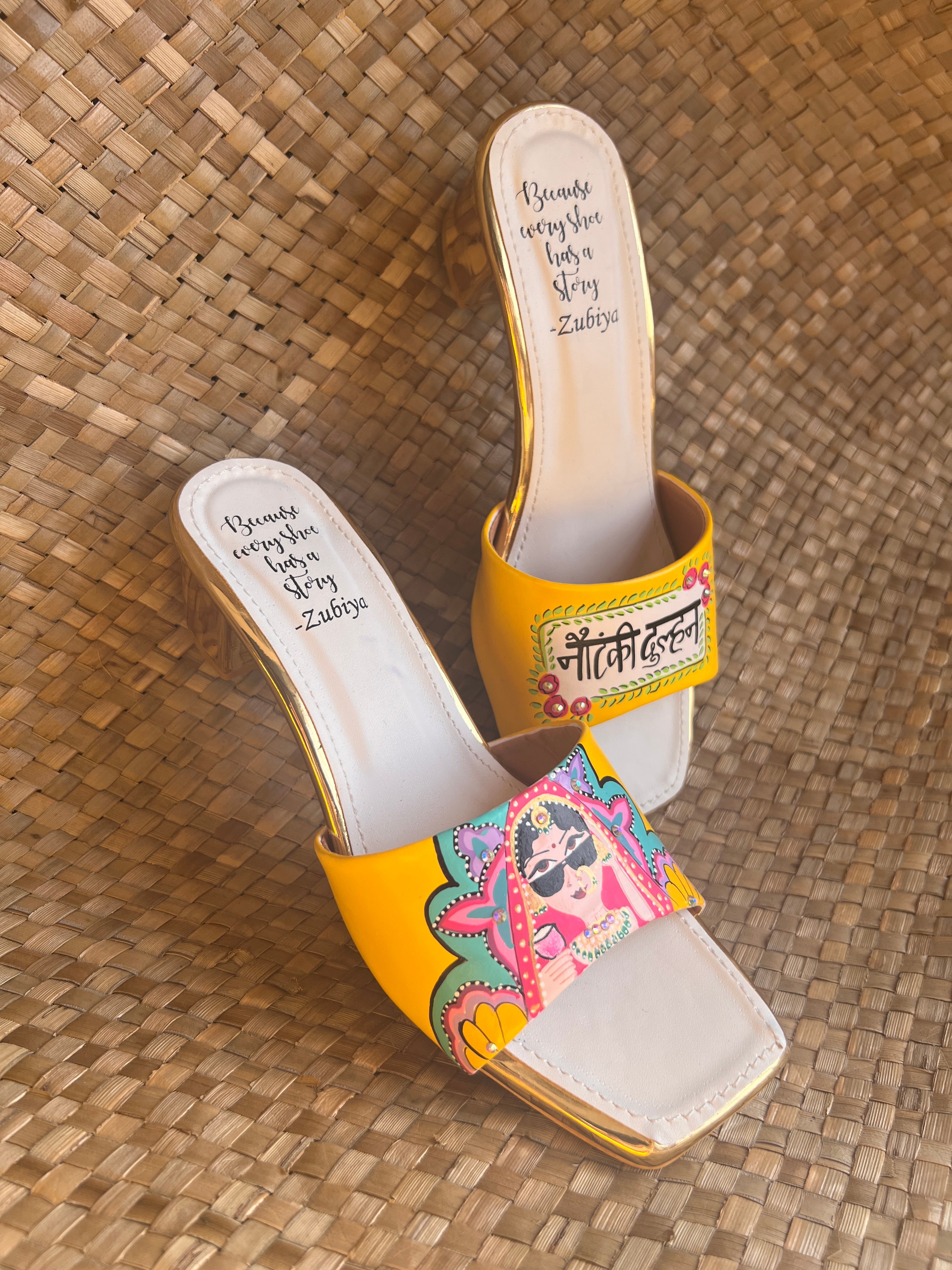 Nautanki Dulhan Artwork Heels