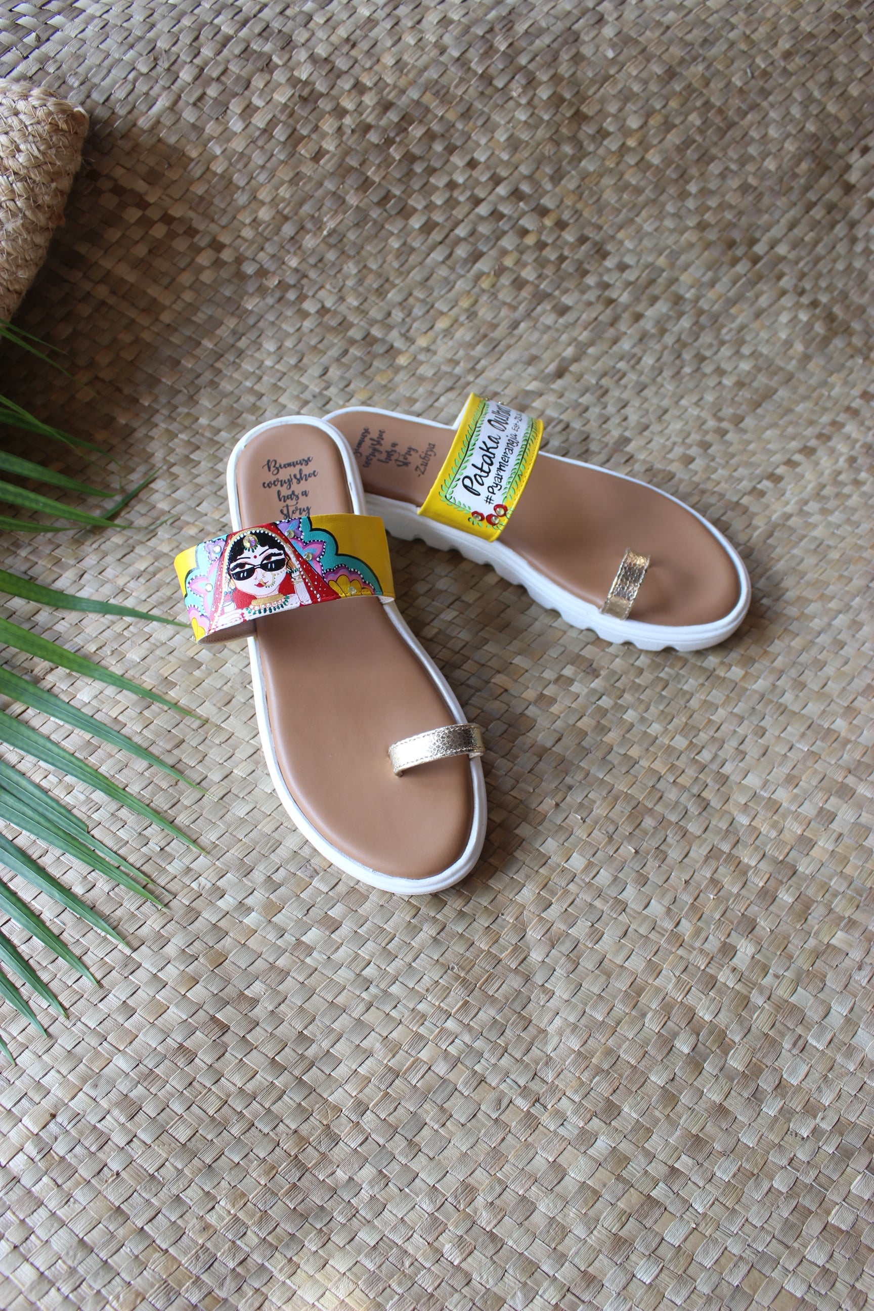 Yellow pataka dulhan kohla slides