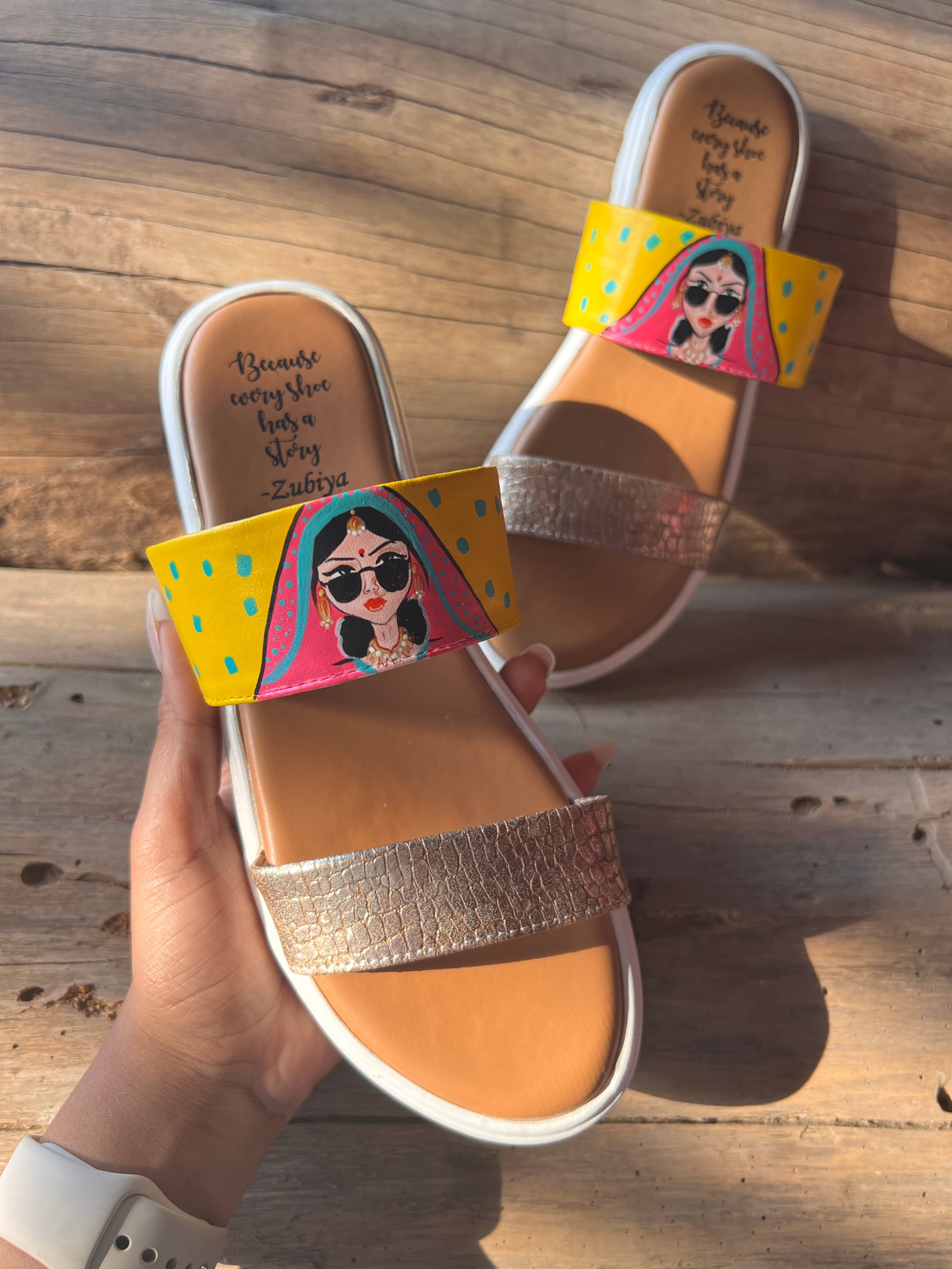 Anokhi womania double strappy  ZUBIS