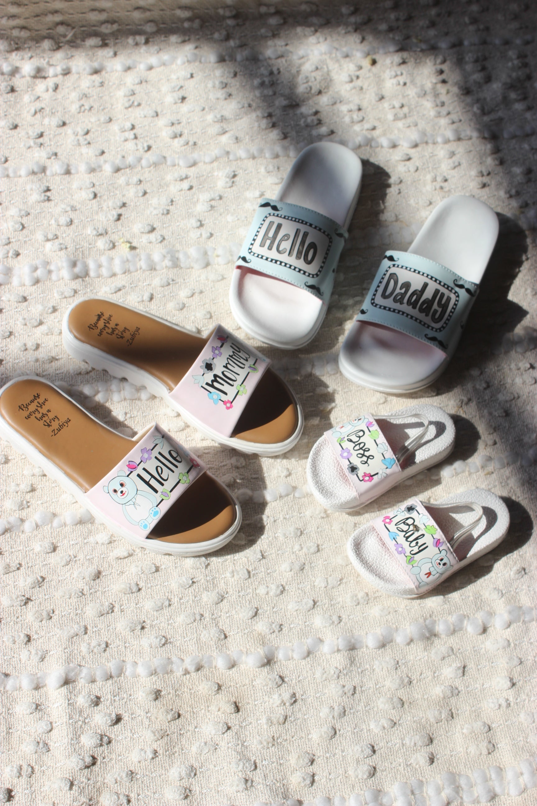 MOM-DAD-BABY- Baby shower COMBO OF THREE