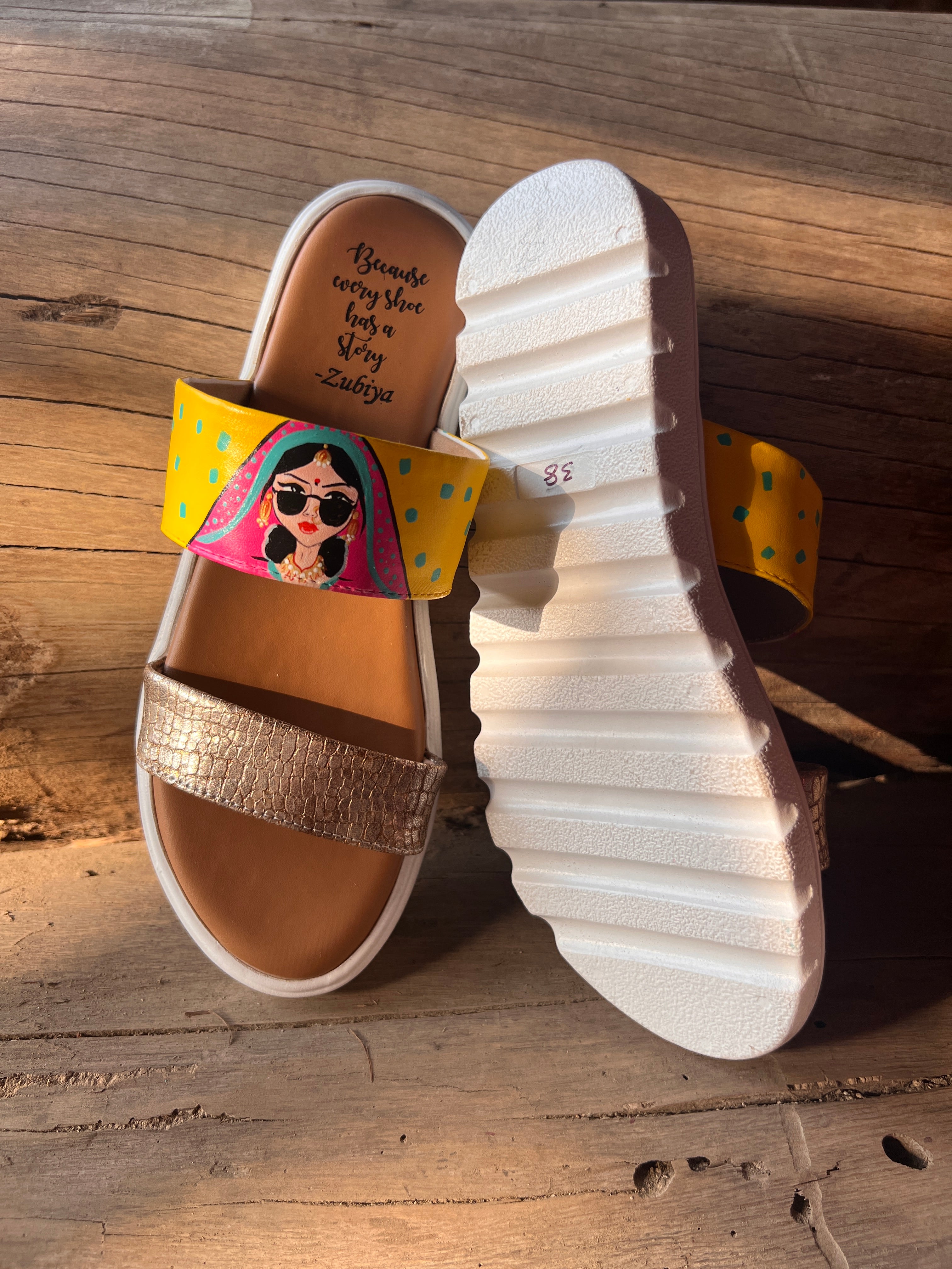 Anokhi womania double strappy  ZUBIS