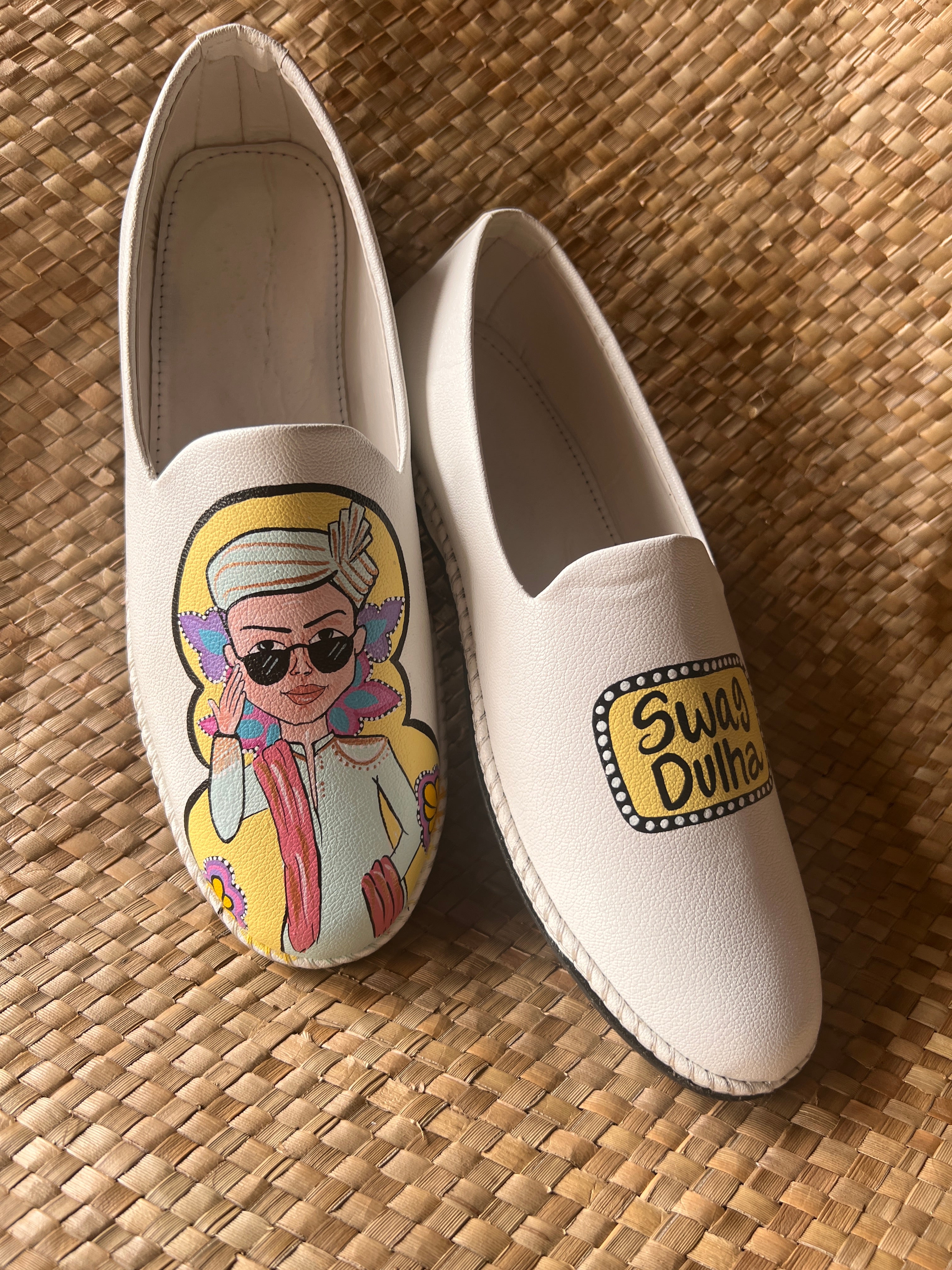 White-lime swag dulha  mojirs