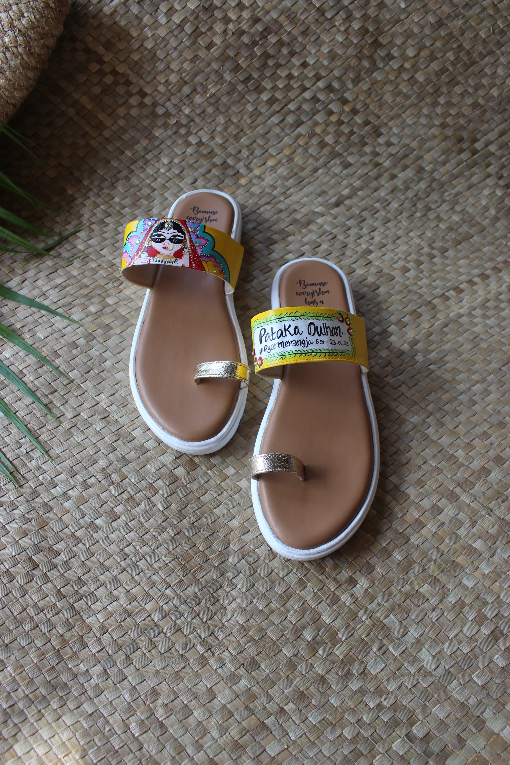 Yellow pataka dulhan kohla slides