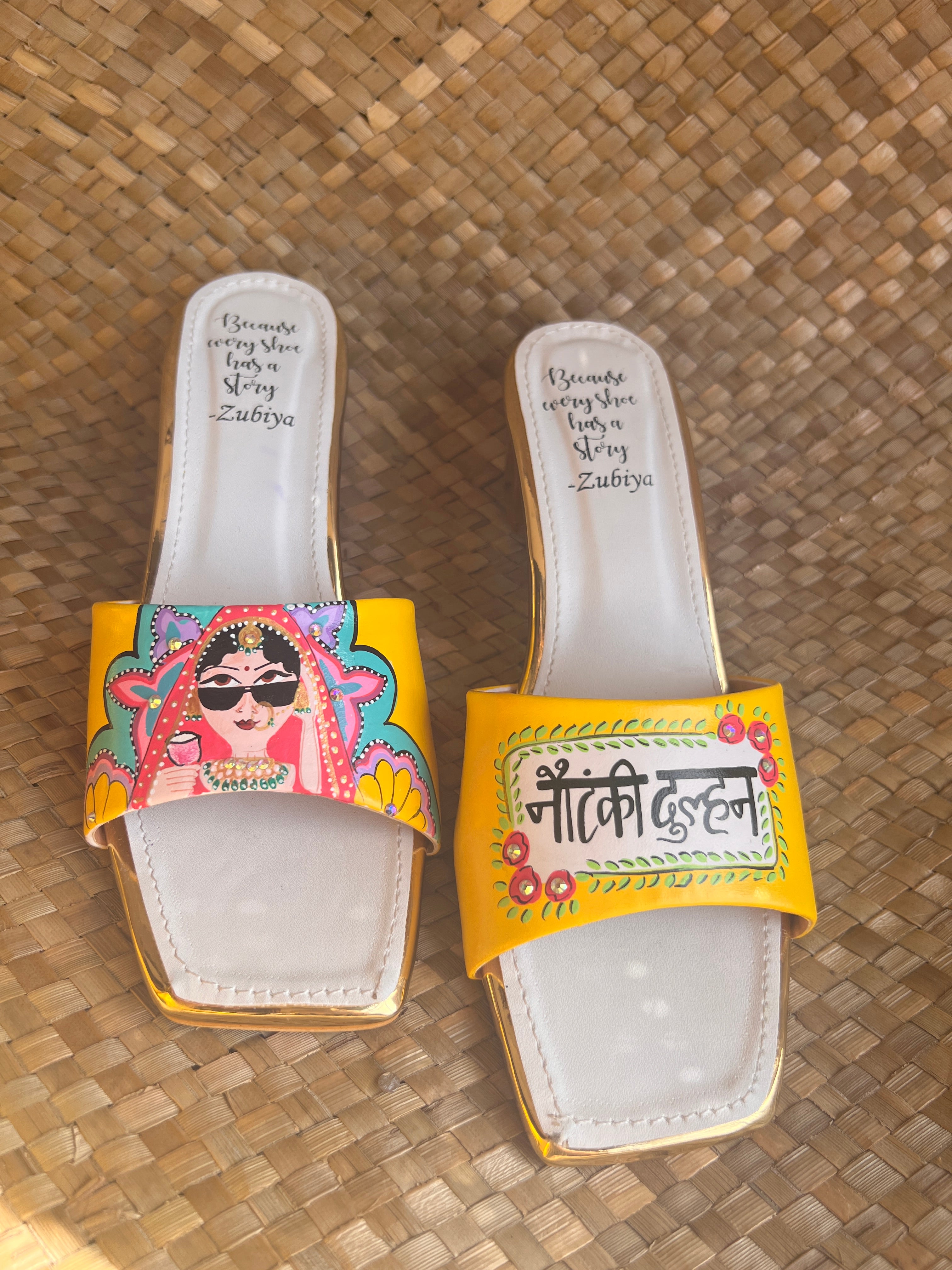 Nautanki Dulhan Artwork Heels