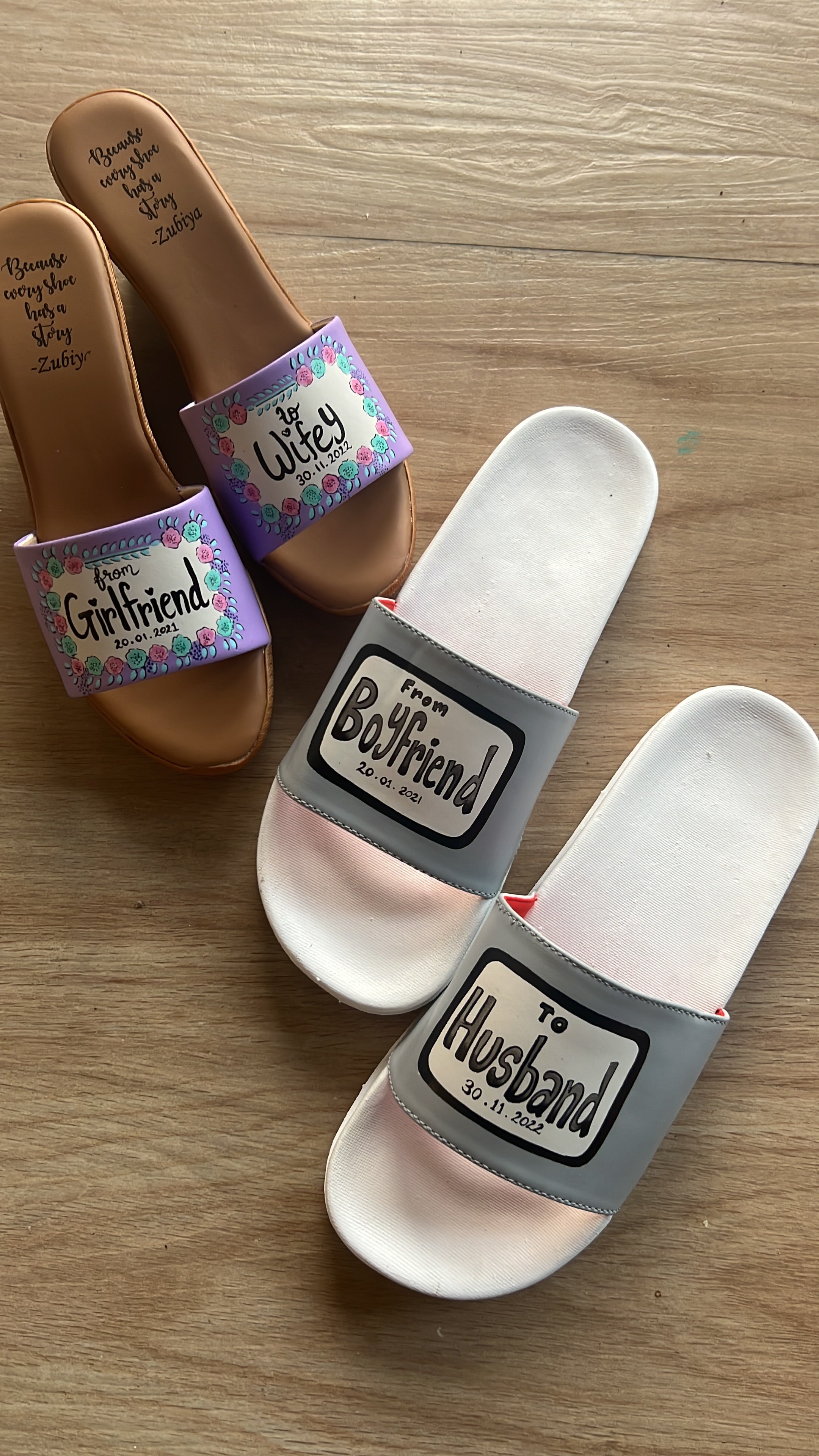 Lovers milestone Combo slides