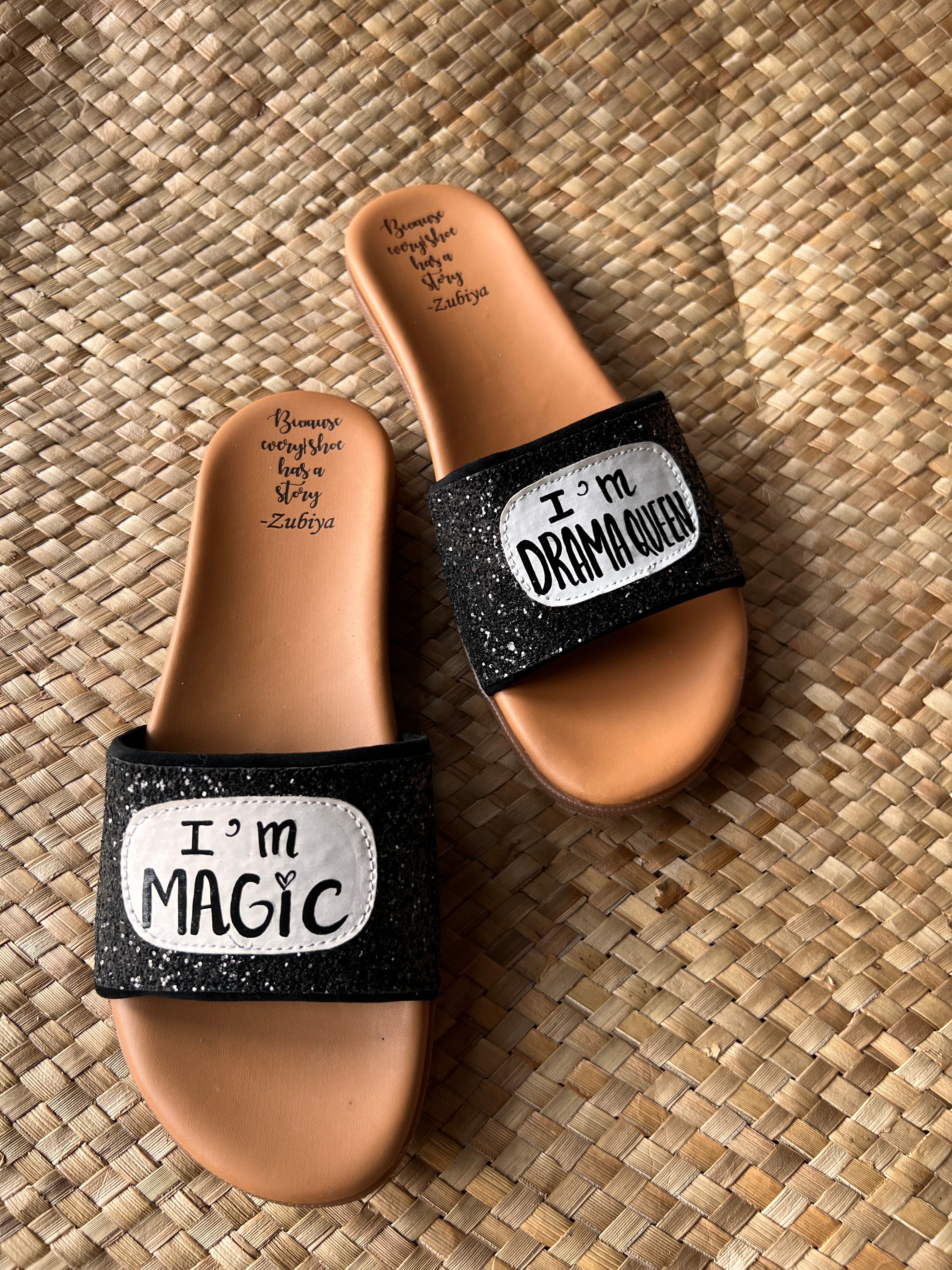 I’m Magic glitter Slides