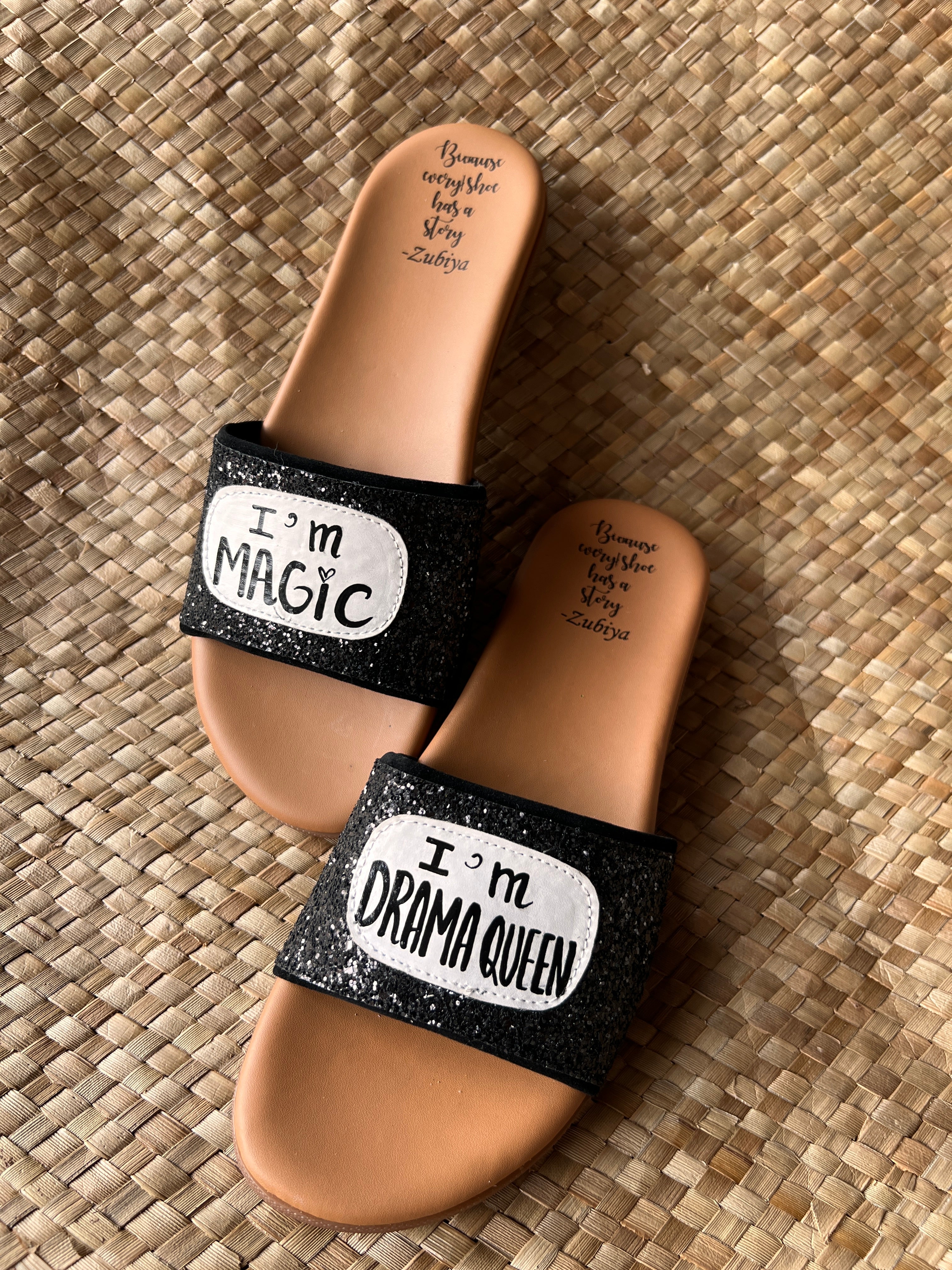 I’m Magic glitter Slides