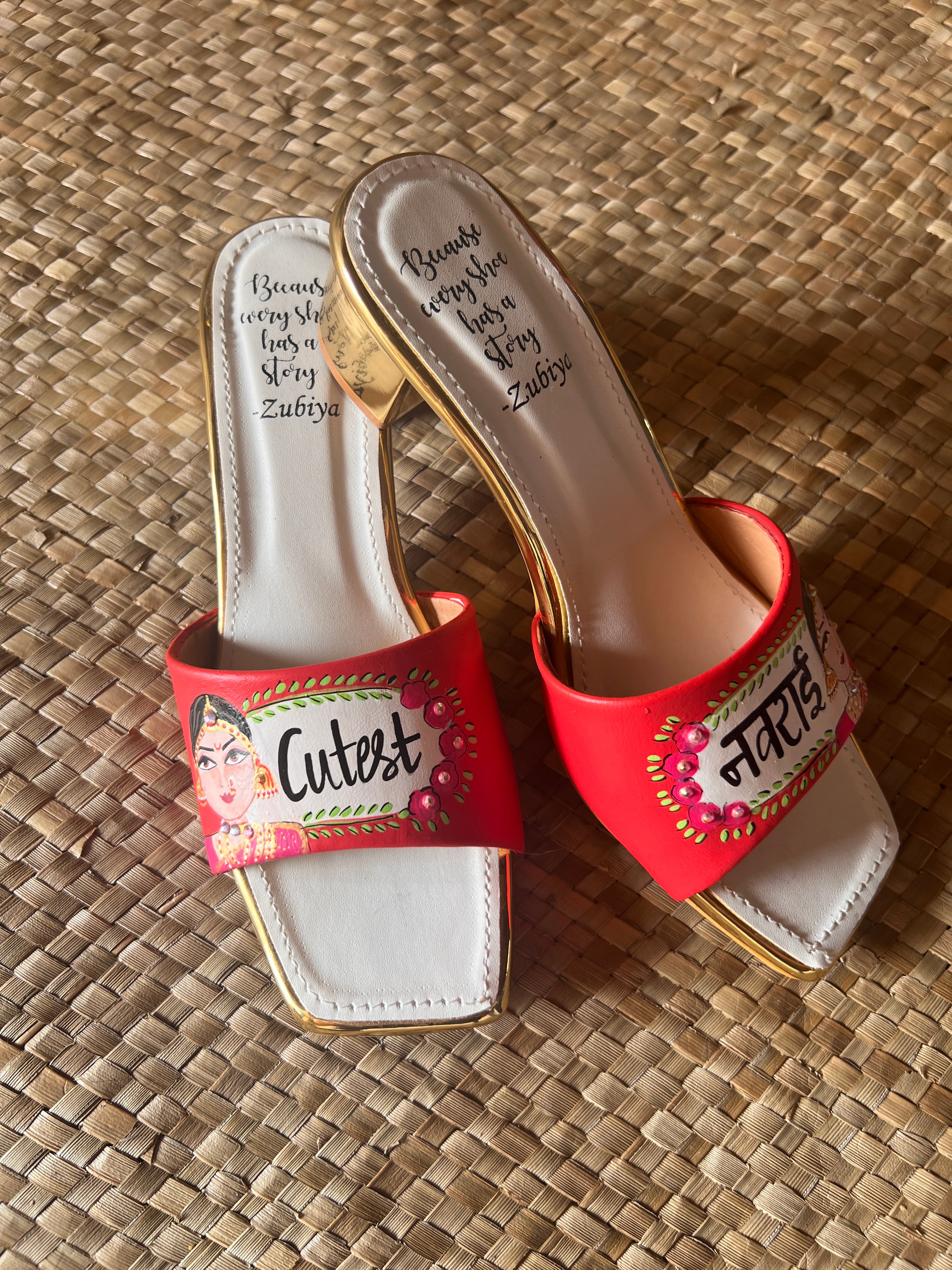 Navrai swag dulhan heels