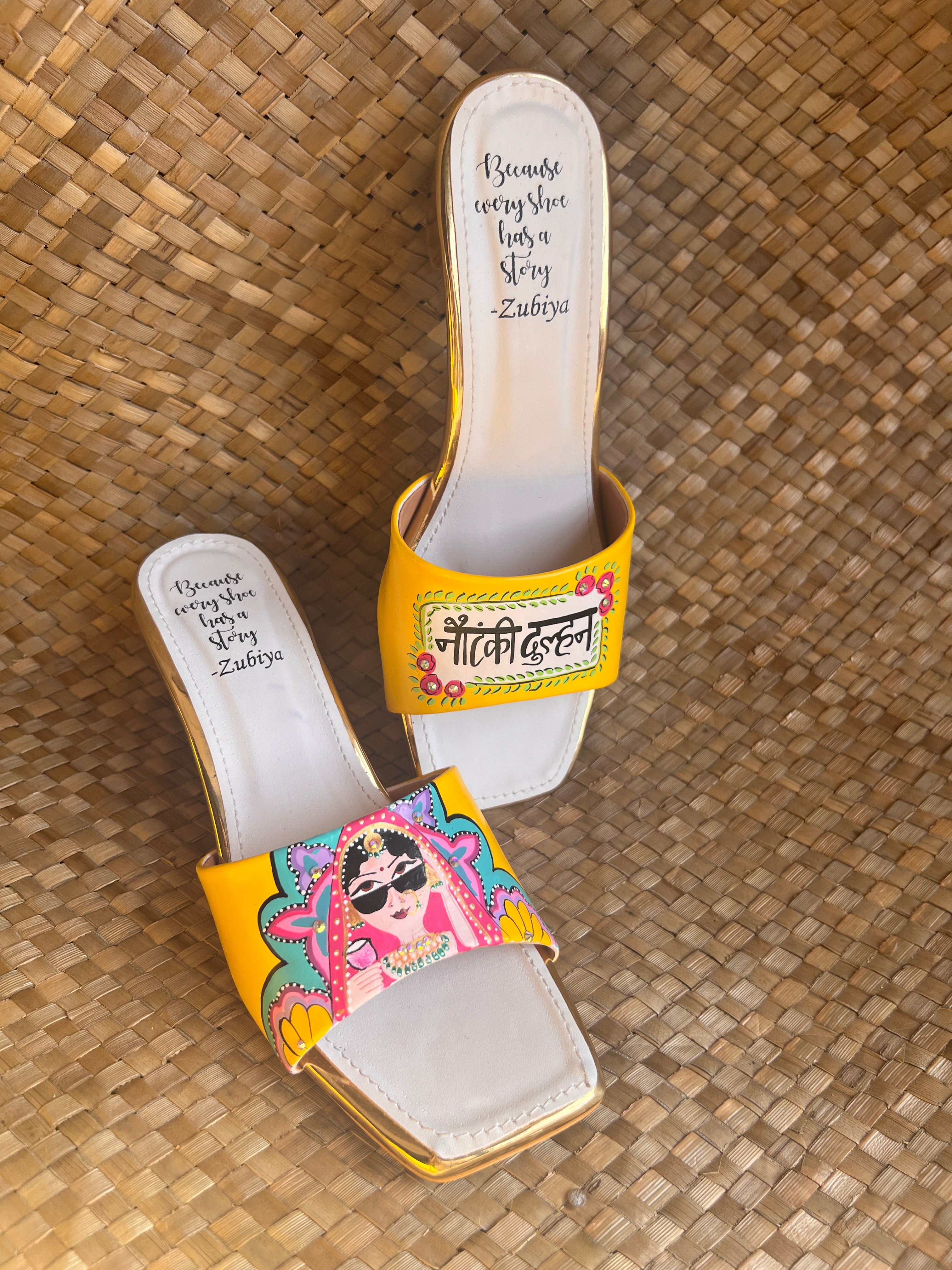 Nautanki Dulhan Artwork Heels