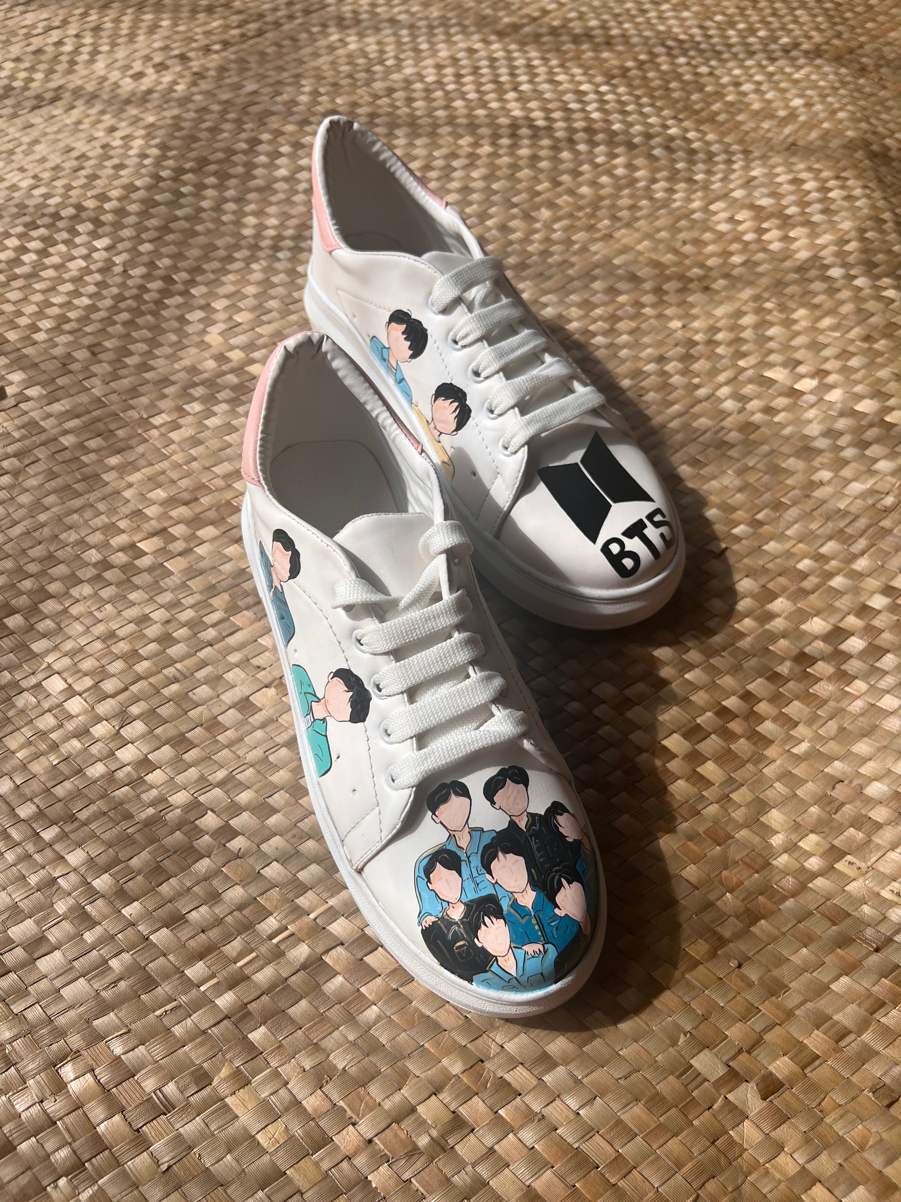 bts custom air forces
