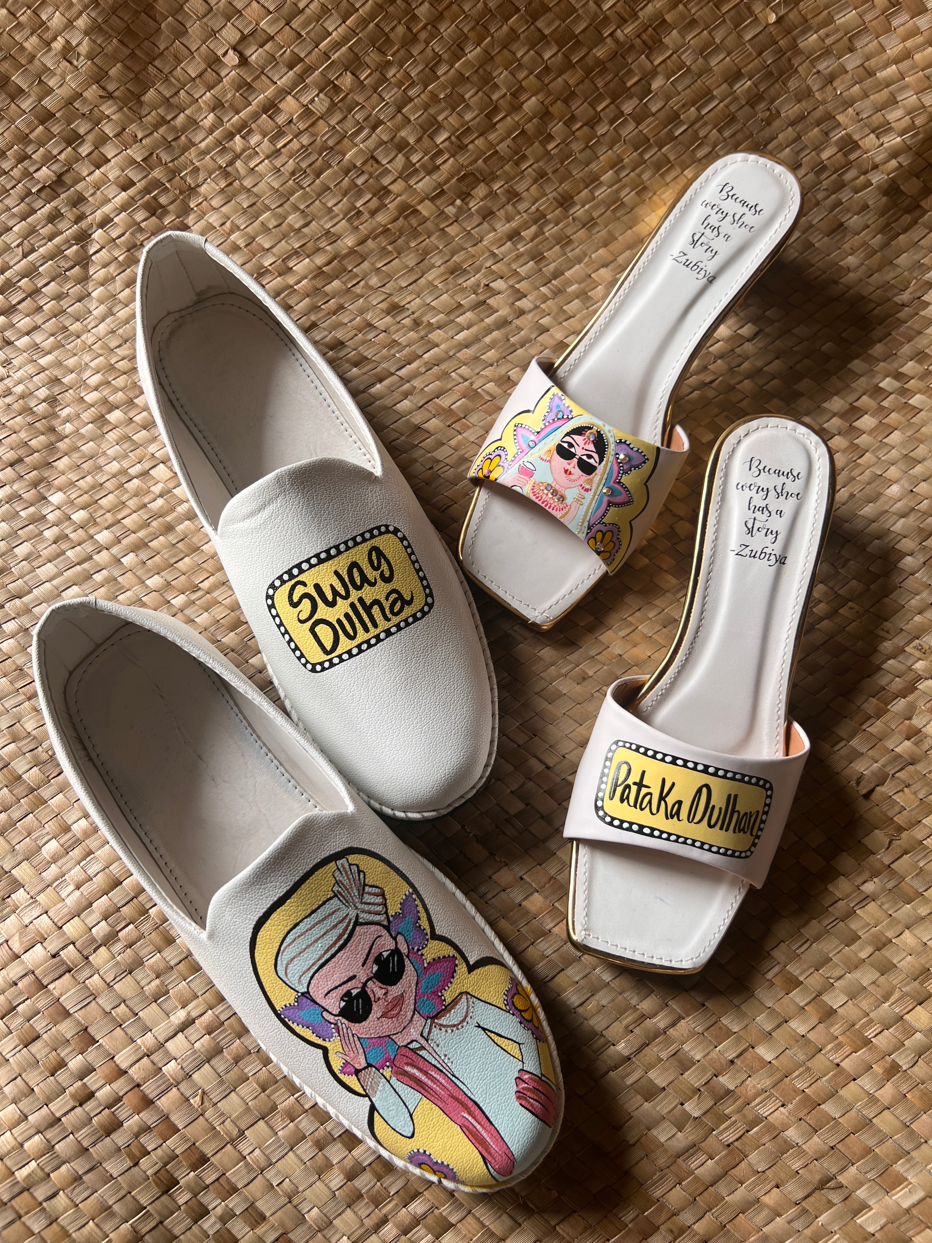 Lime-white swag couple combo