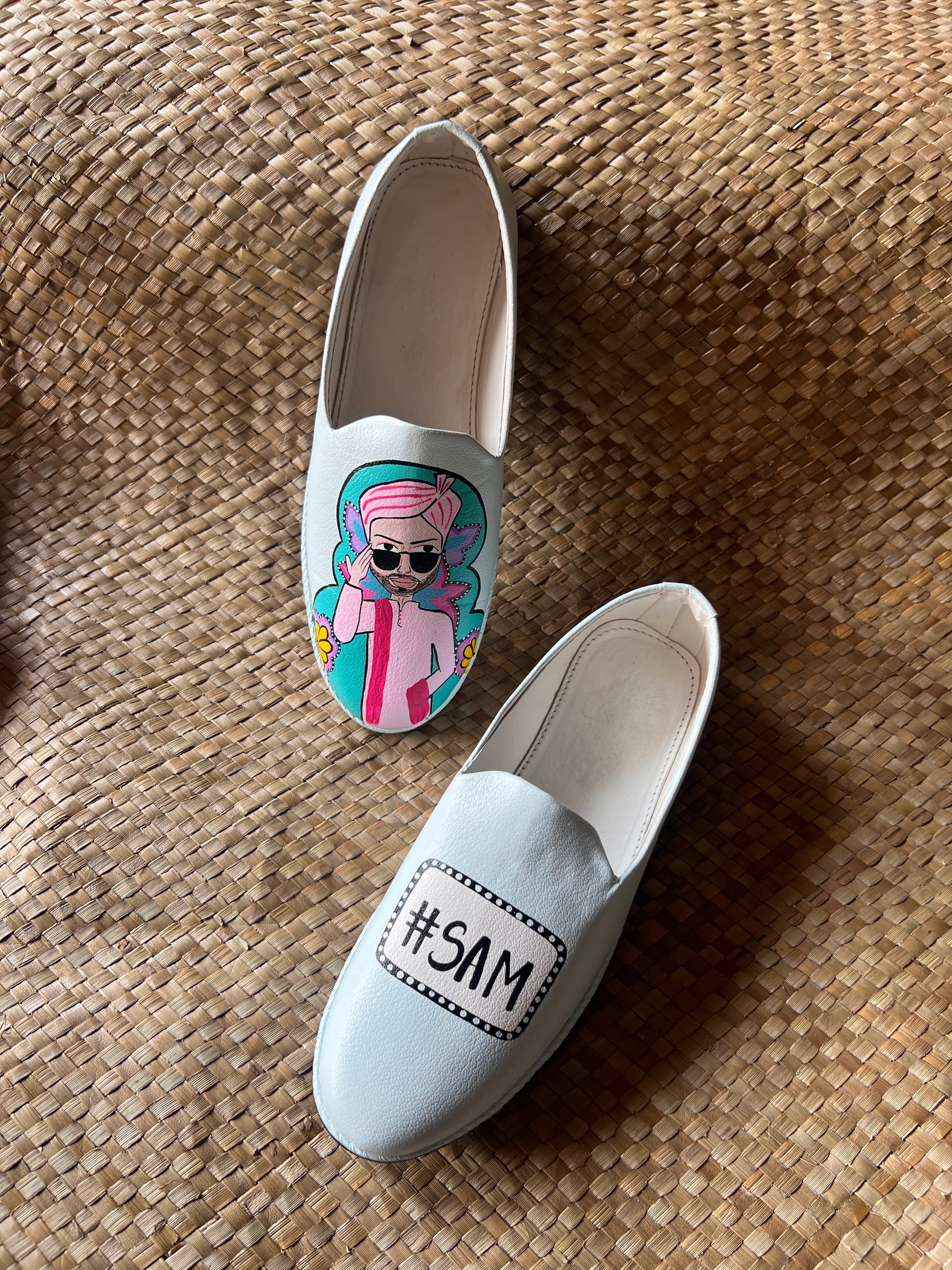 Hashtag Mens Mojris- flats couple combo