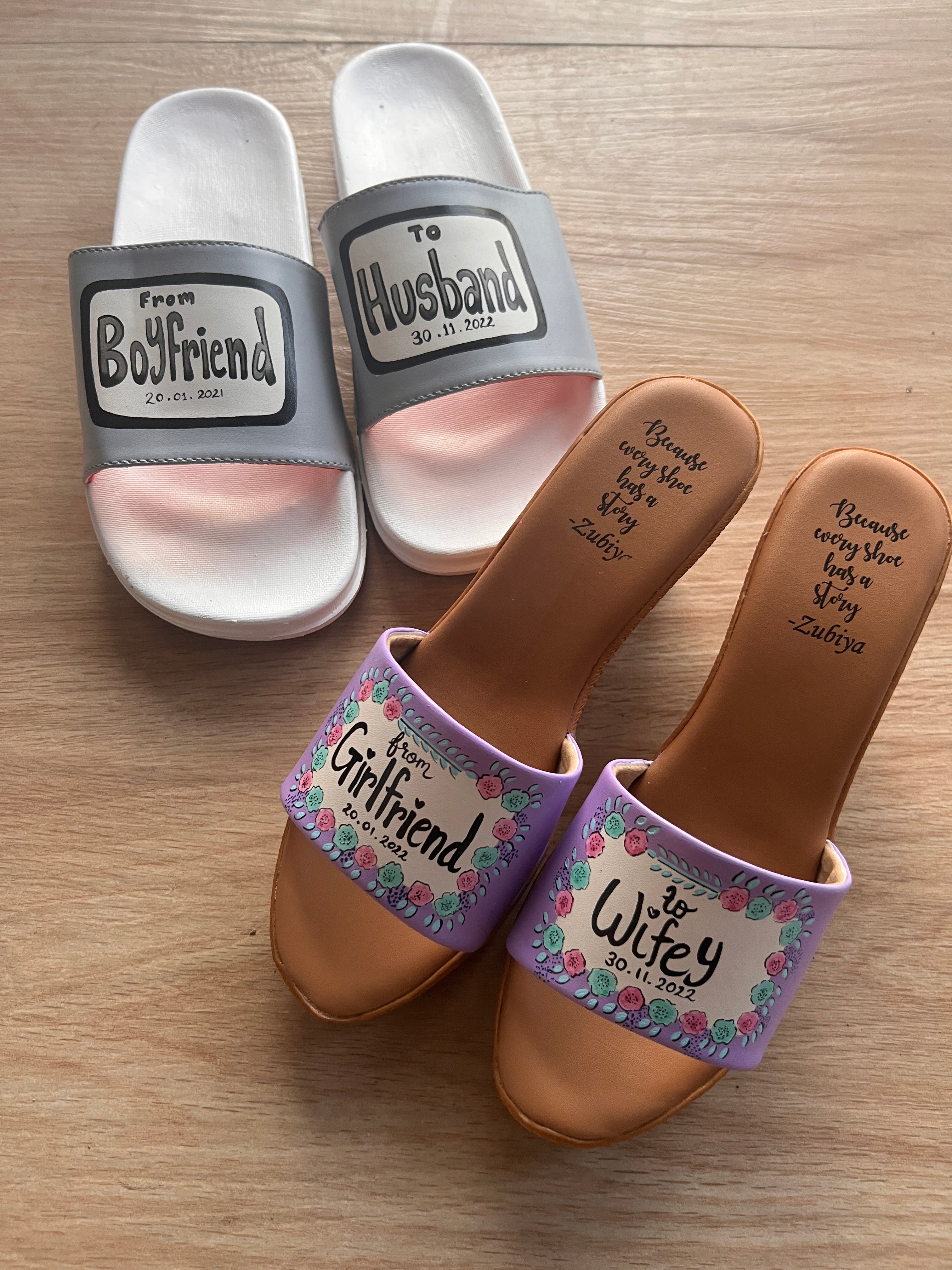 Lovers milestone Combo slides