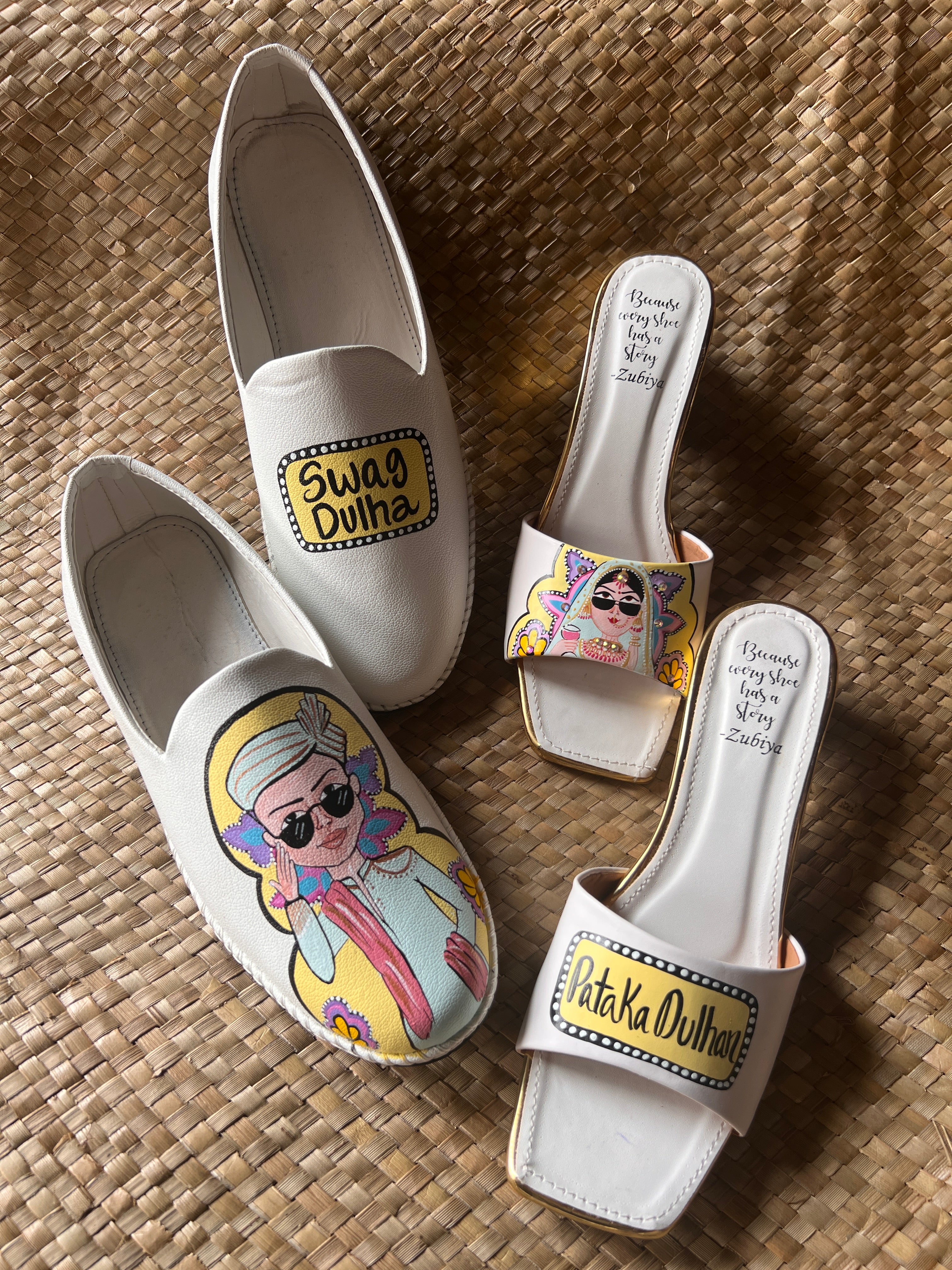 Lime-white swag couple combo