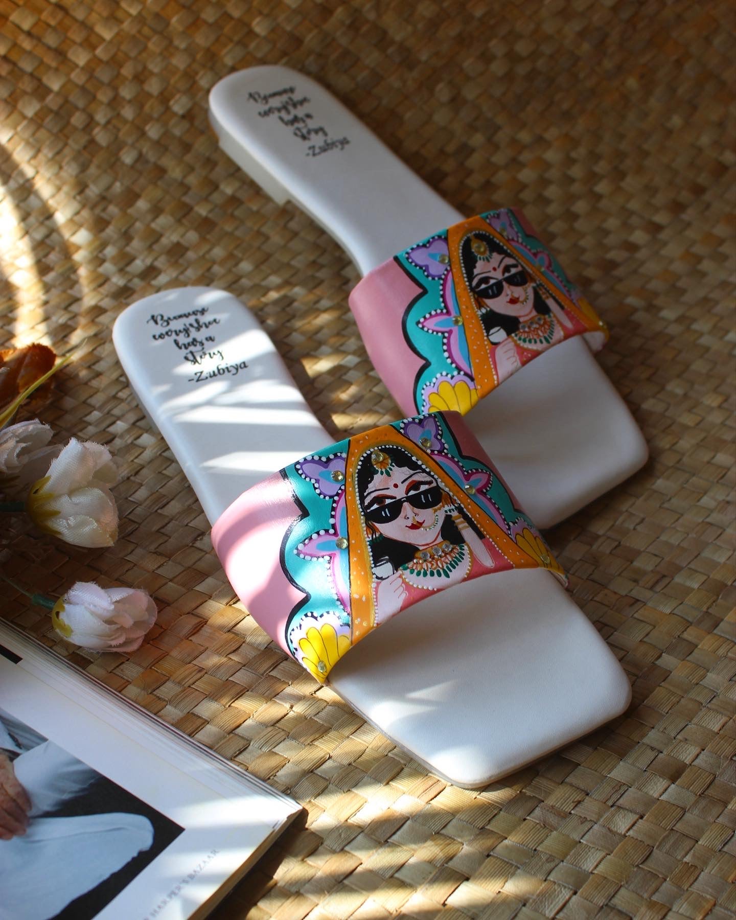 Peachy swagger slides