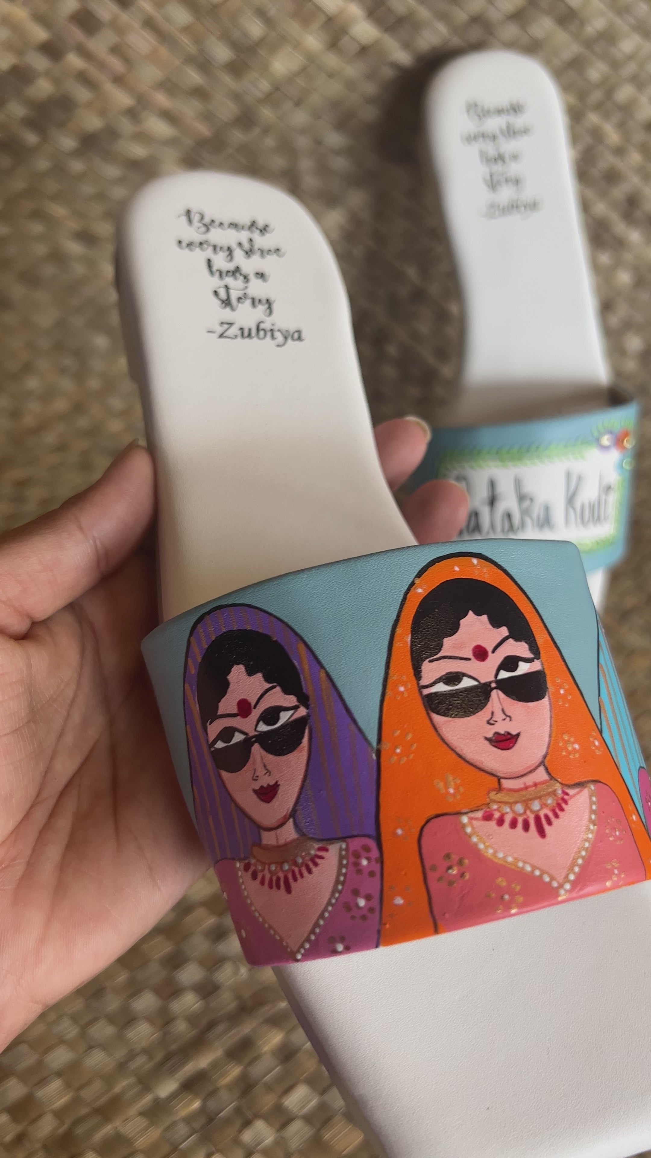 Womania Slides sq toe