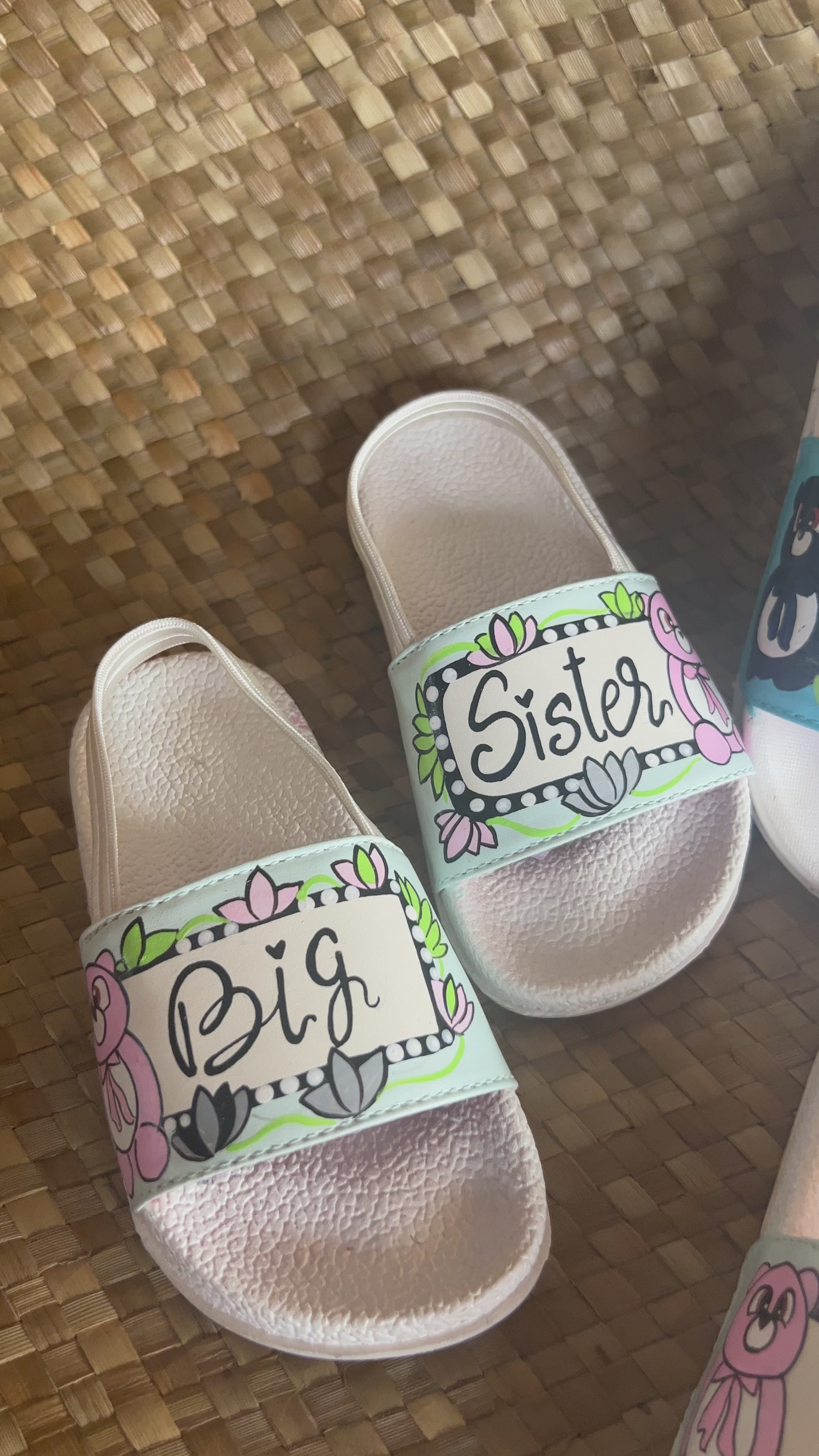 Big sister - big brother set of 4 slides