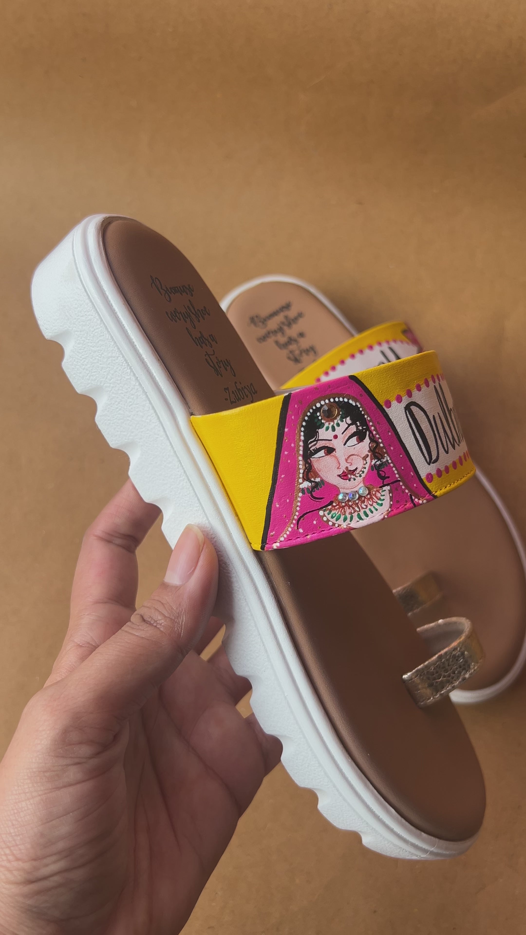 Yellow lotus swag dulhan kohla slides