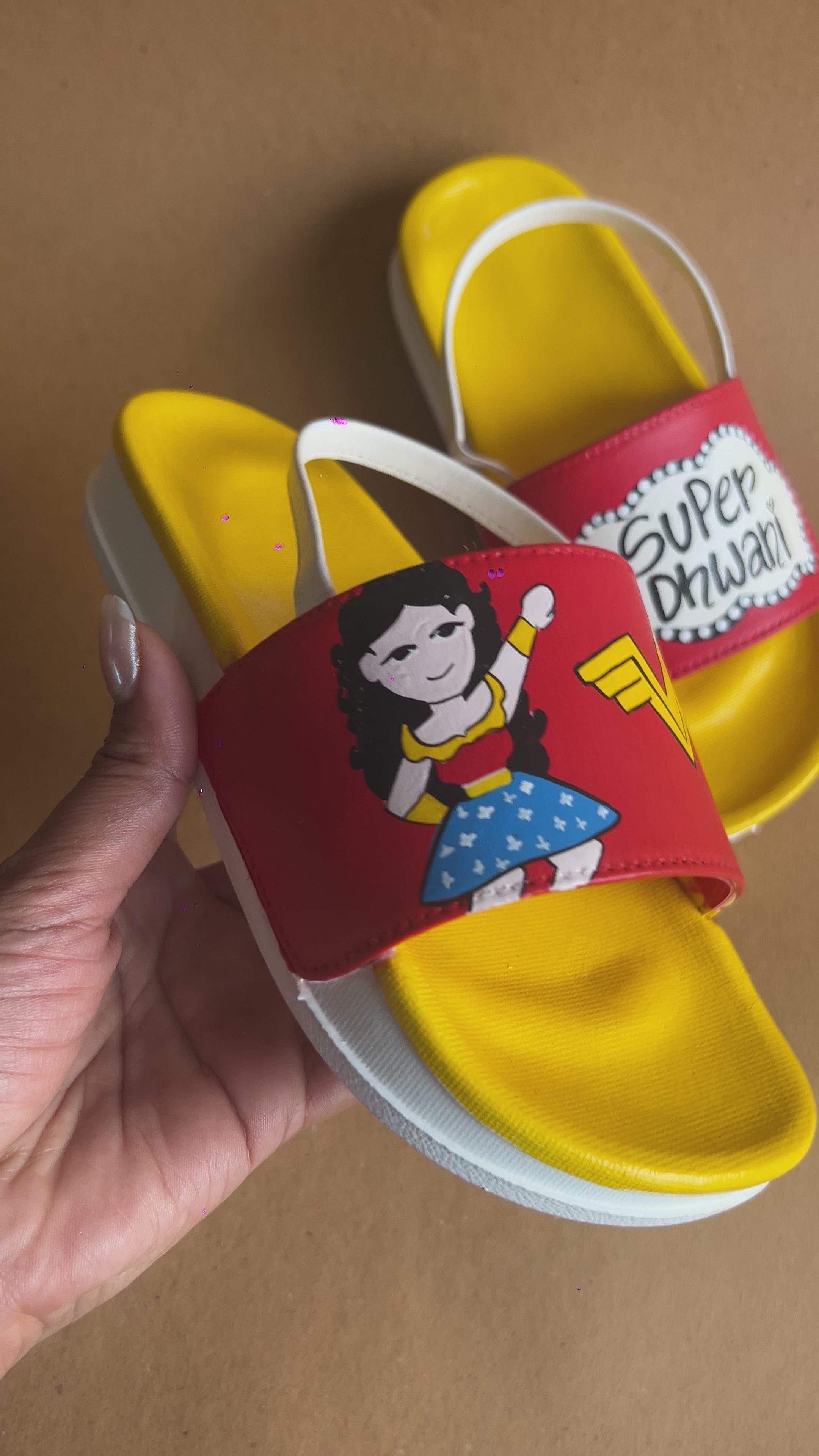 Super women custom Slides