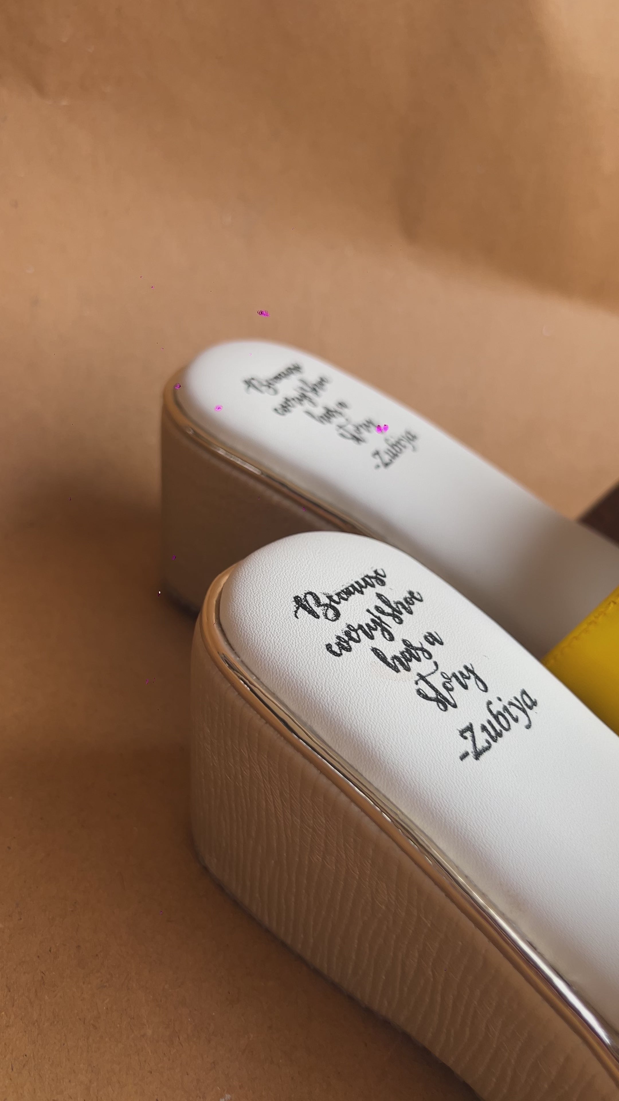 Yellow golden wedges swag dulhan heels