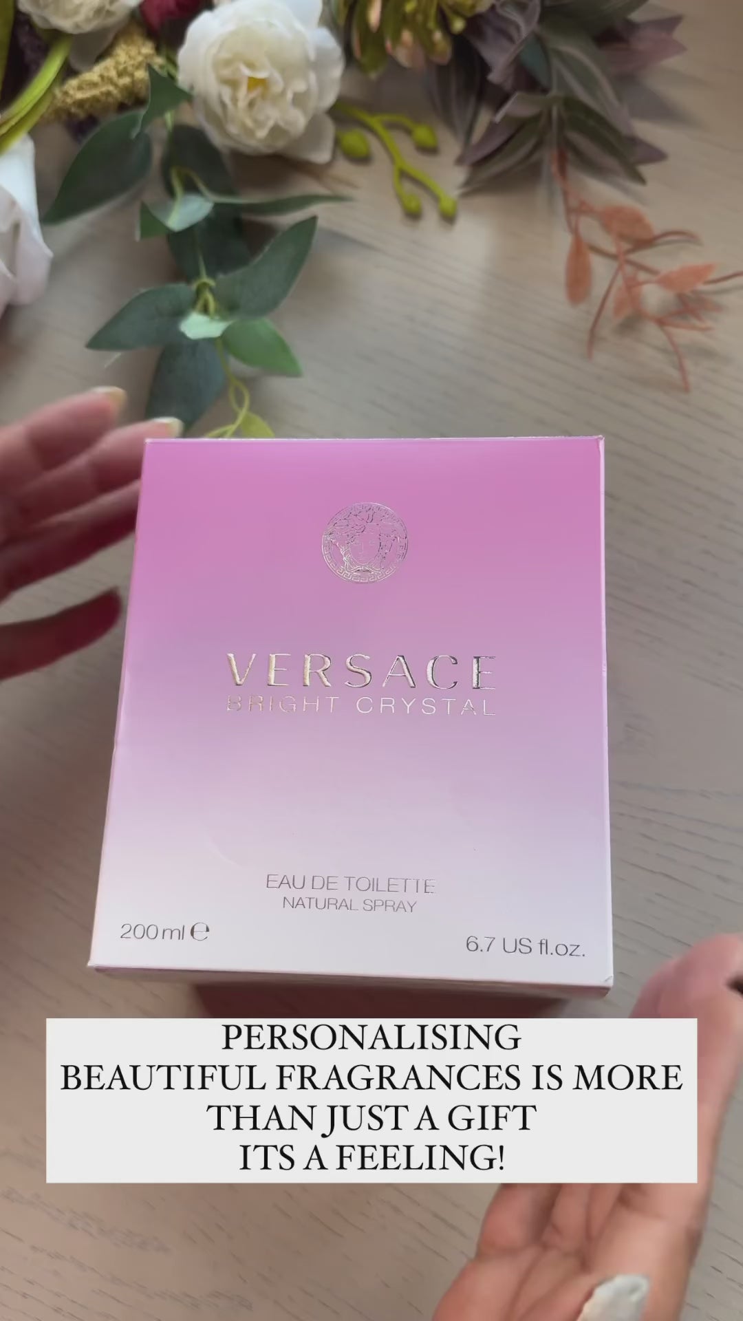 PERFUME ENGRAVING ( product not included)