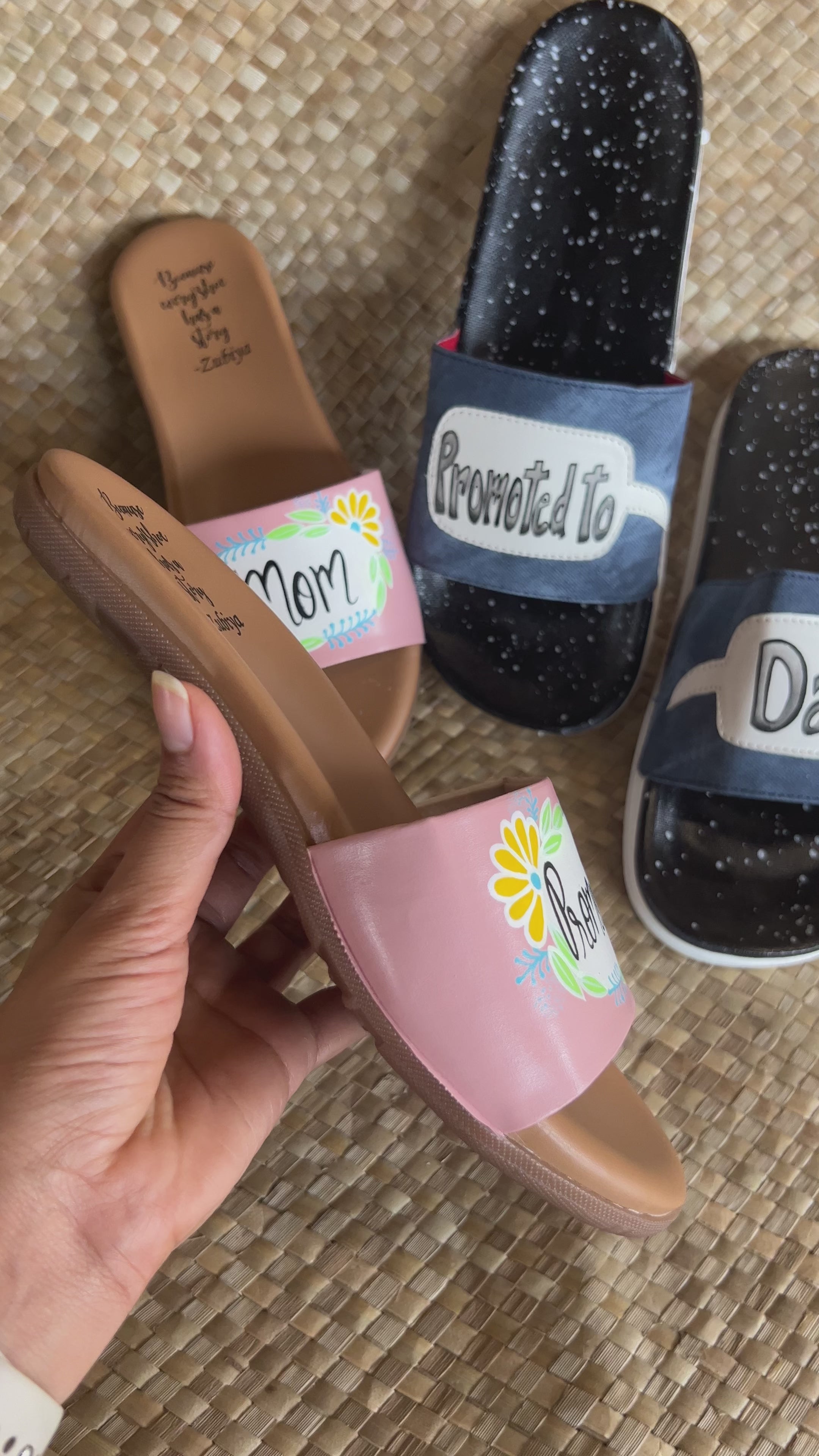 Promoted to mom- promoted to dad Slides