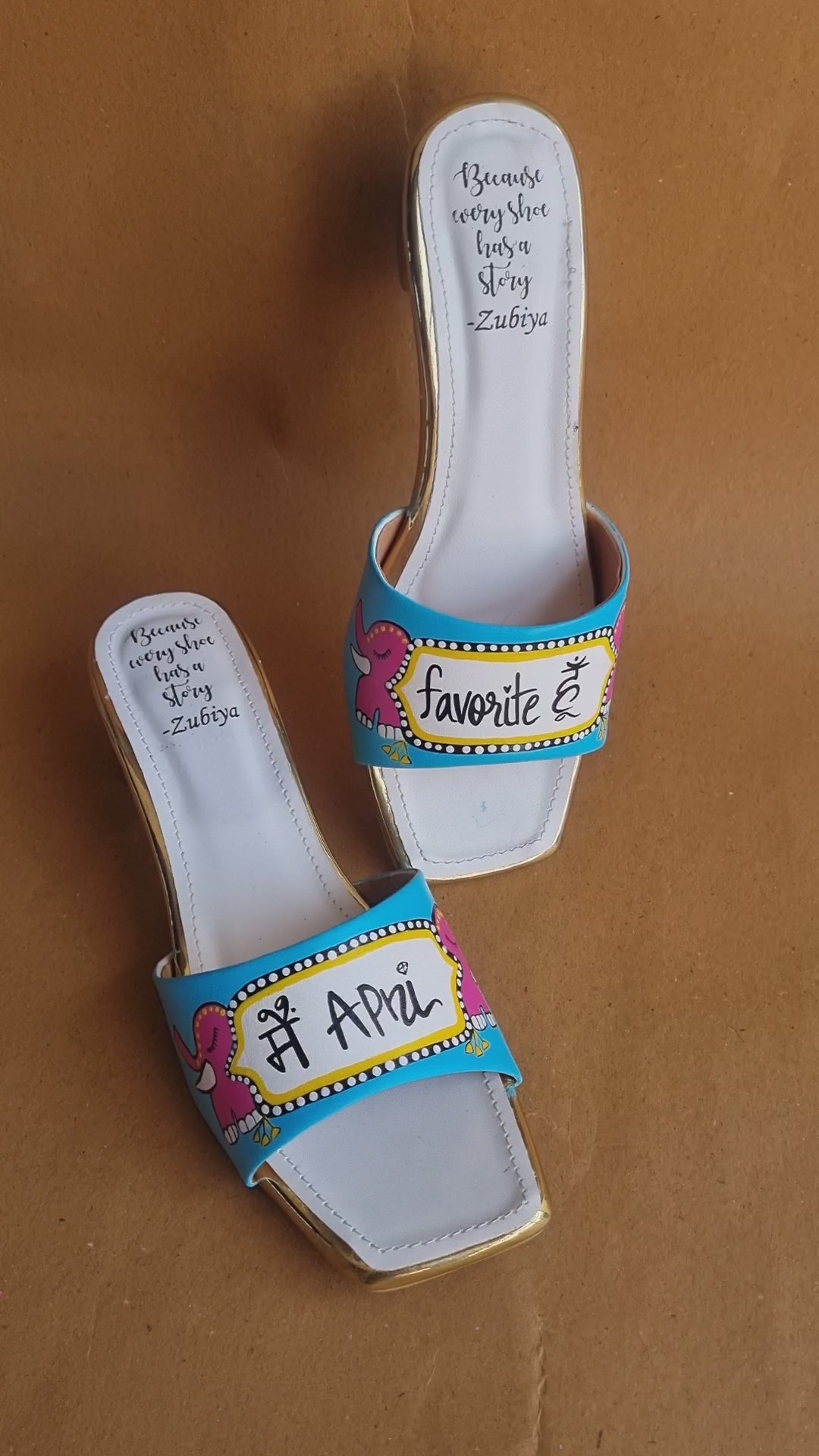 Teal blue Hot Ellie - Mein apni favorite hun heels