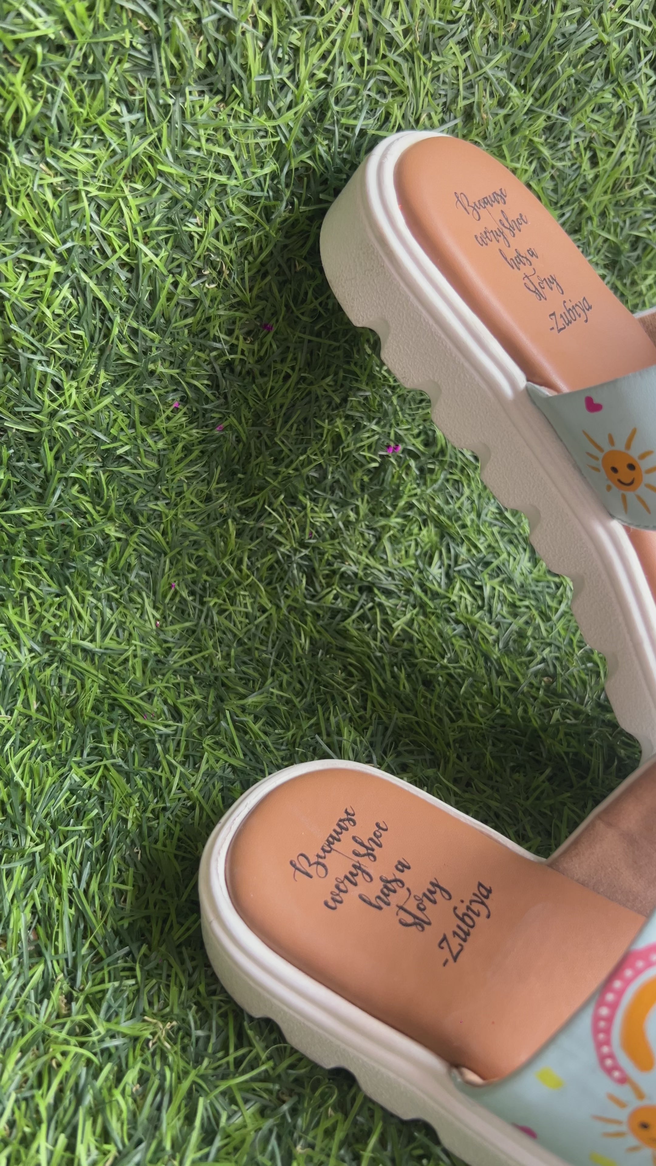 Powder blue rainbow kohla