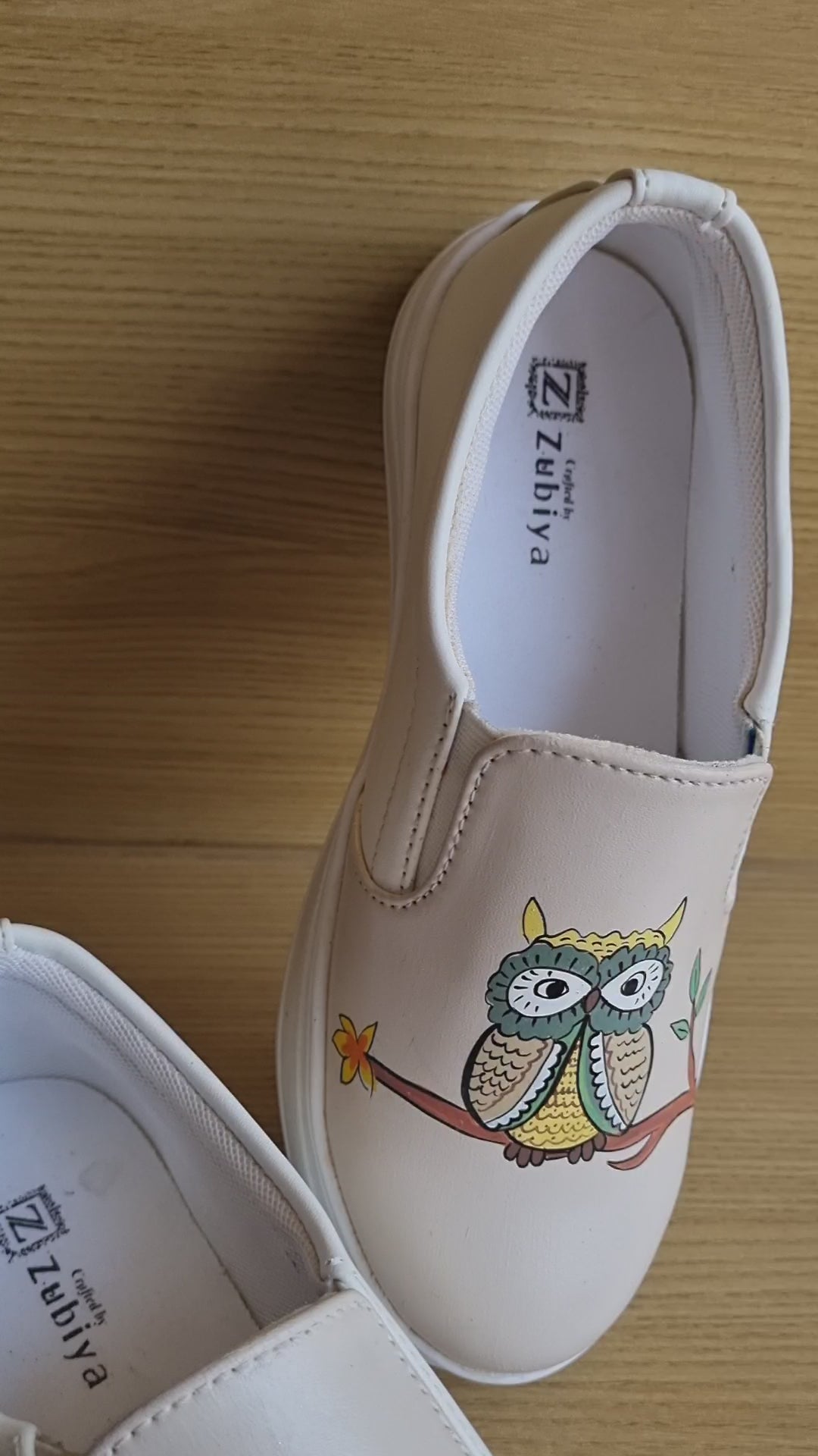 Sleepy owl sneakers