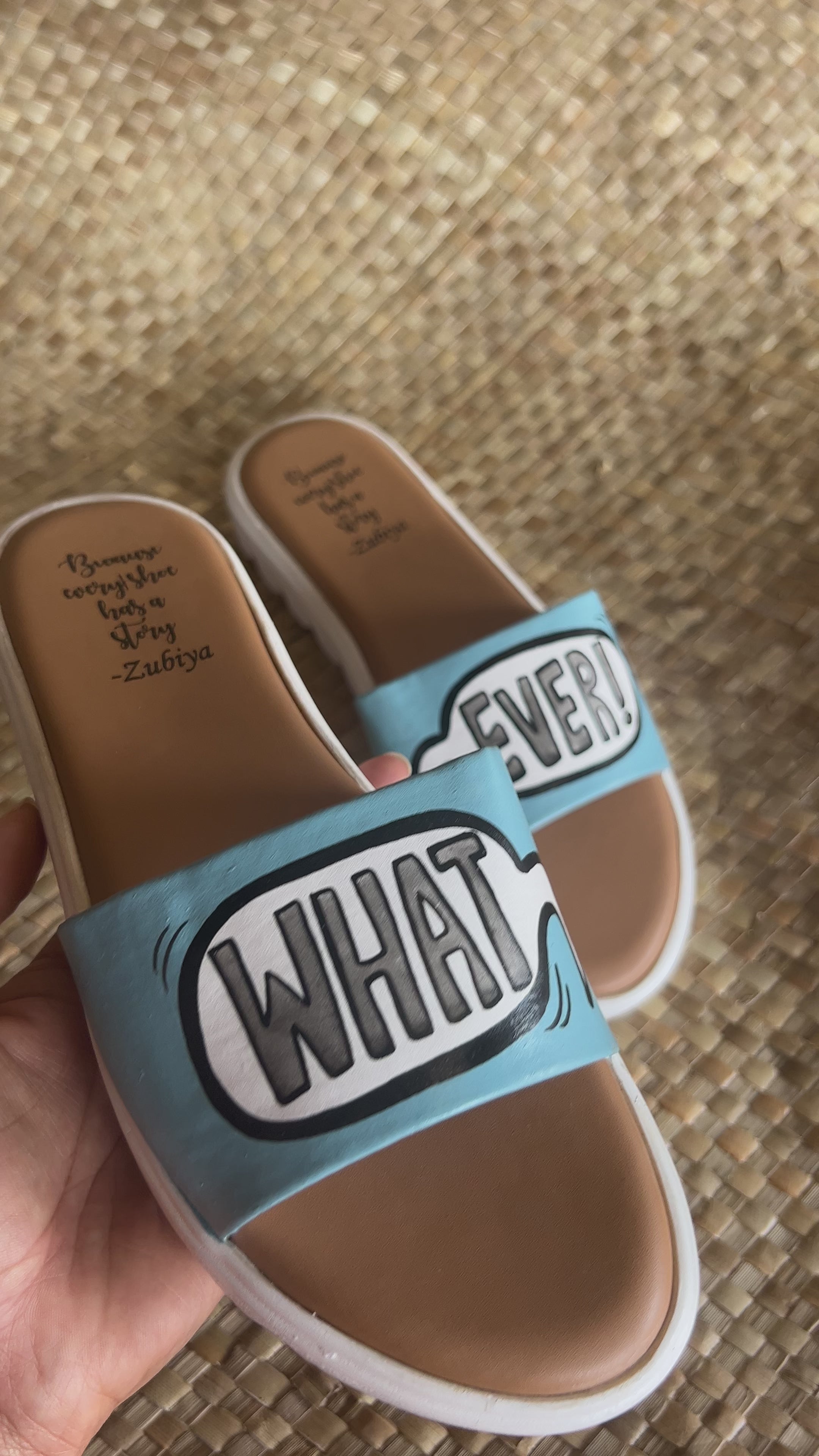 Whatever chalk blue slides