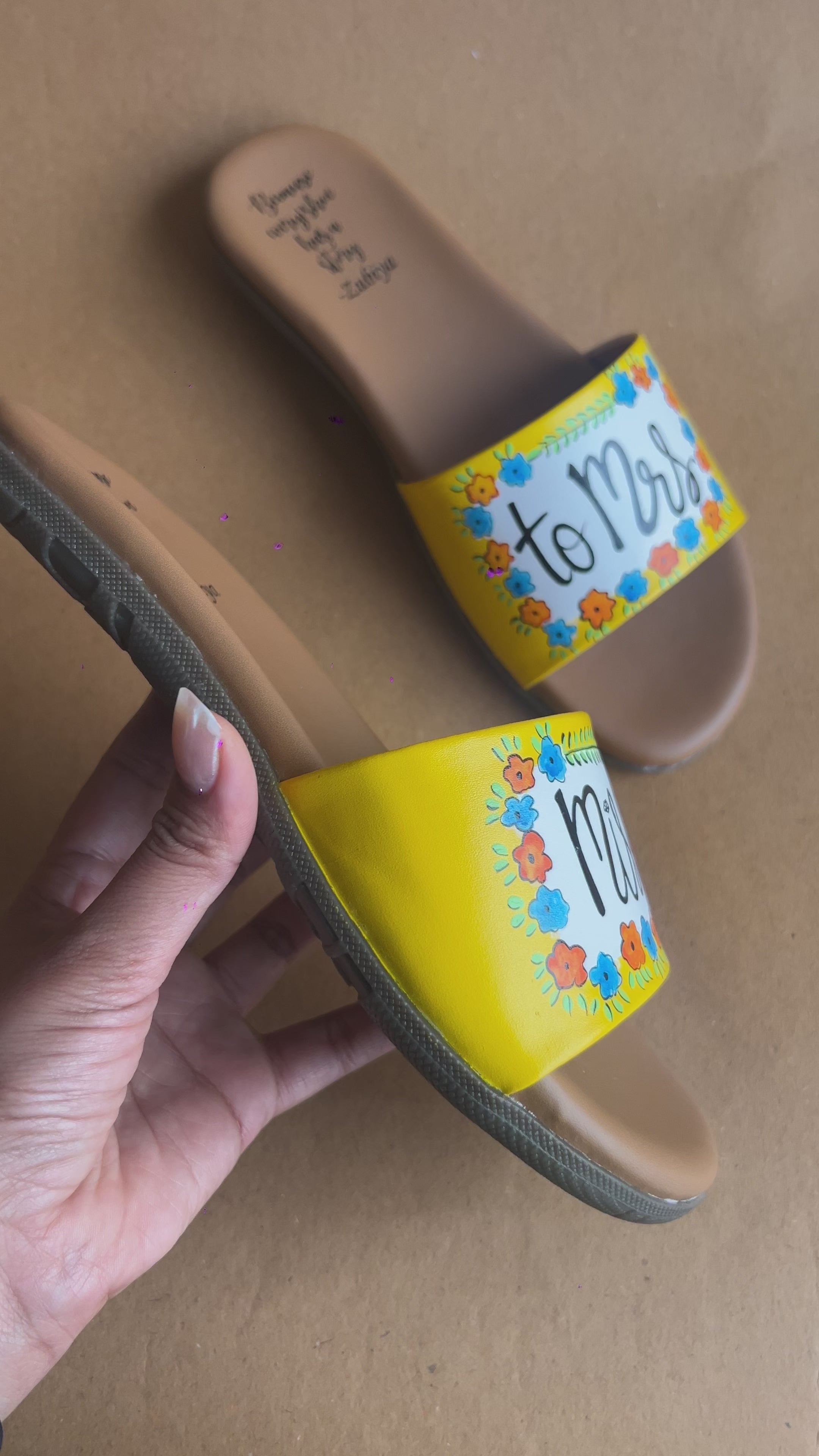 Miss To Mrs ( Yellow New Cushion Sole)