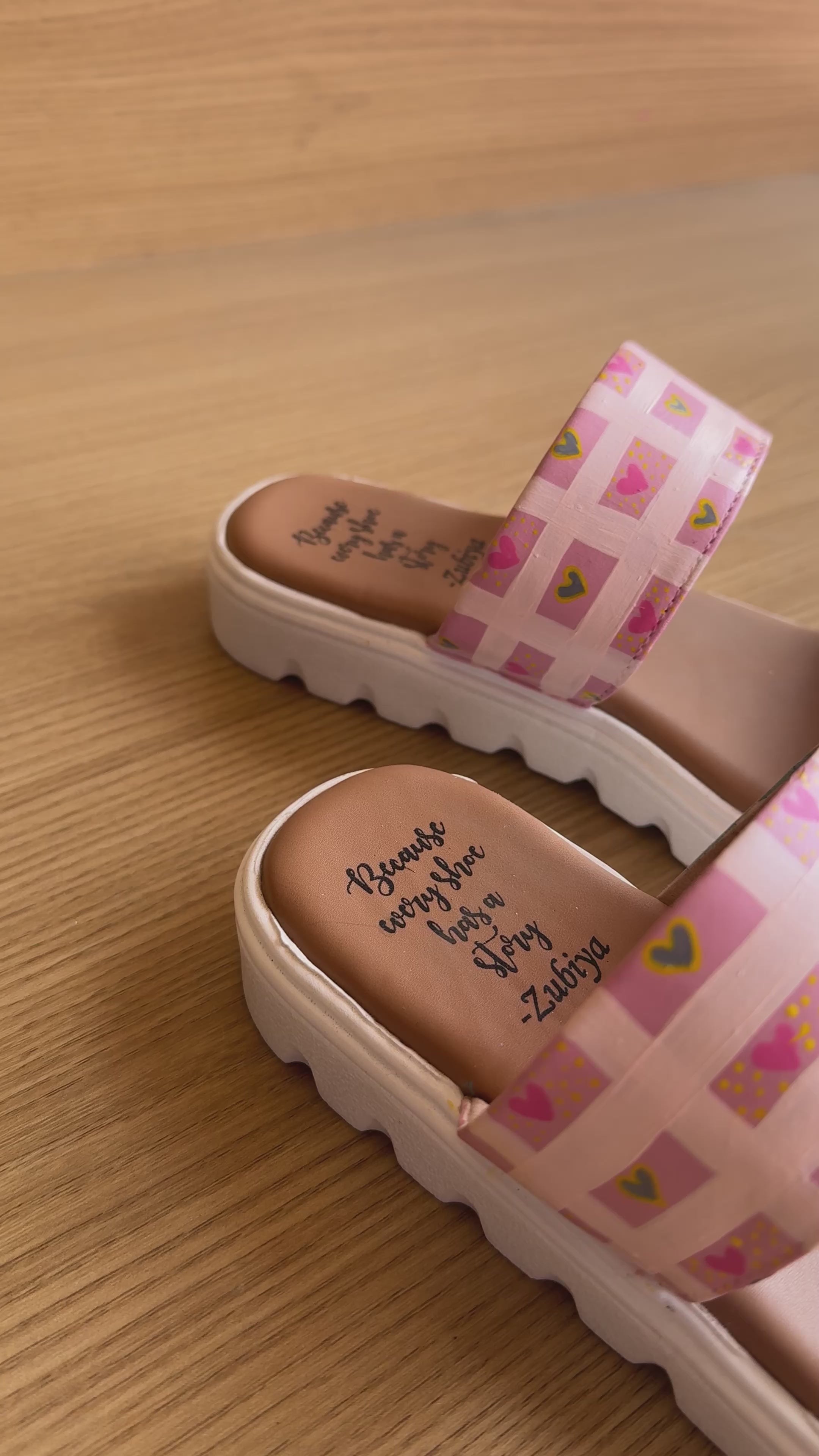 Little hearts double strappy