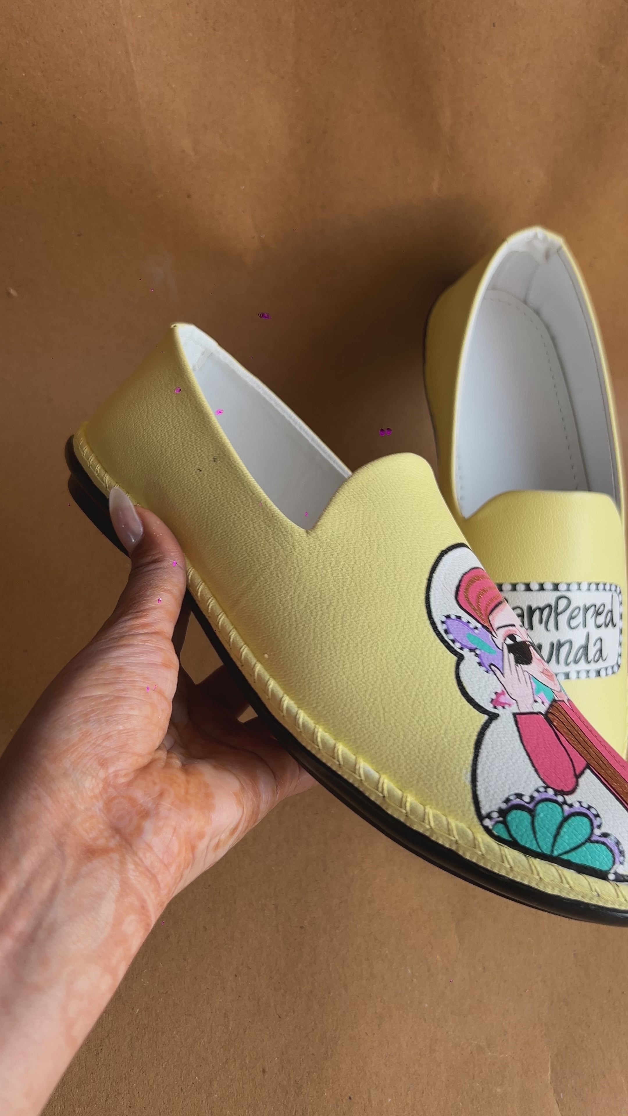 Latte yellow dulha mojirs