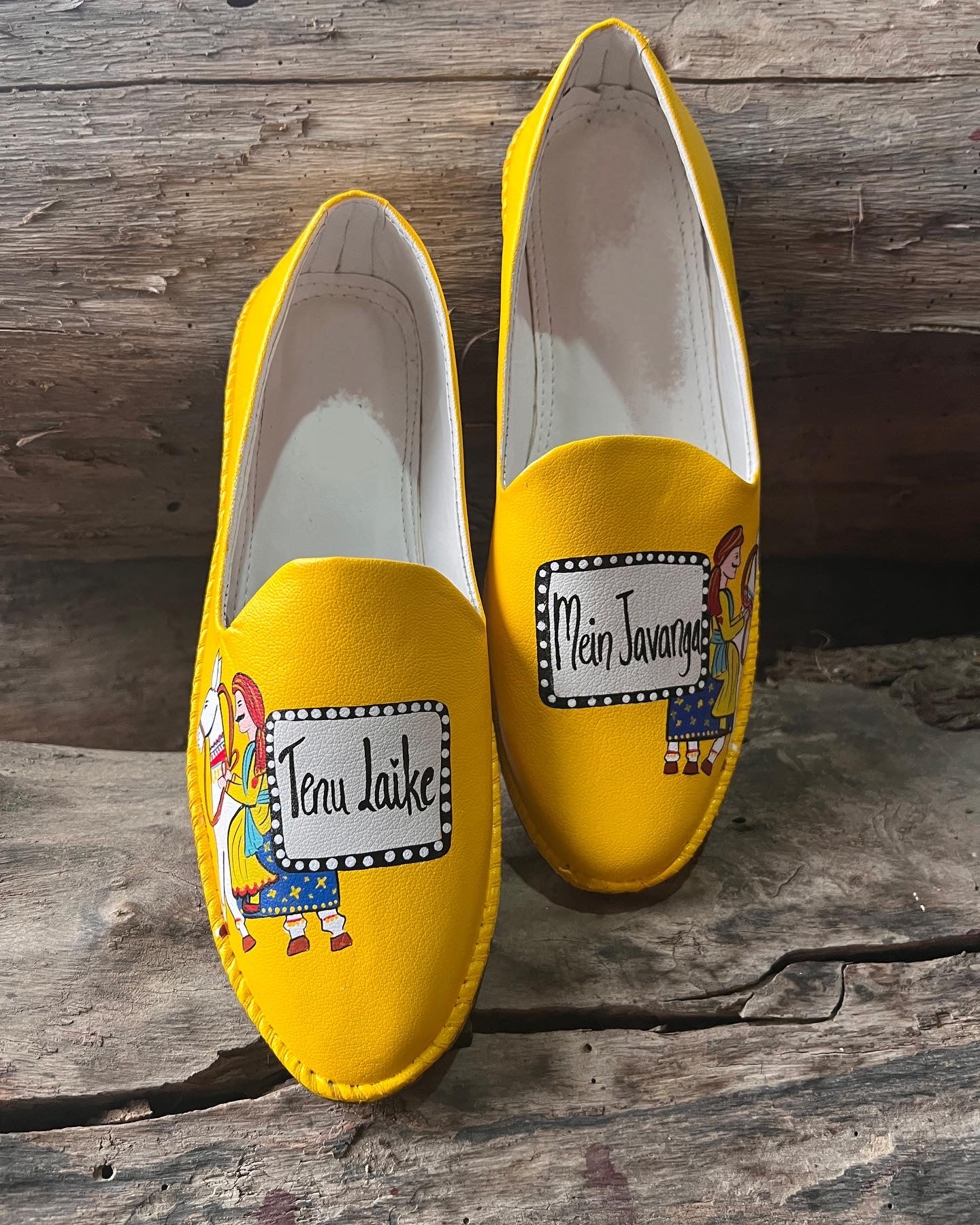 mens yellow ghodhi dulha mojris