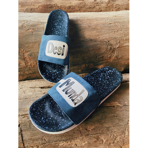 Desi Munda Denim Slides